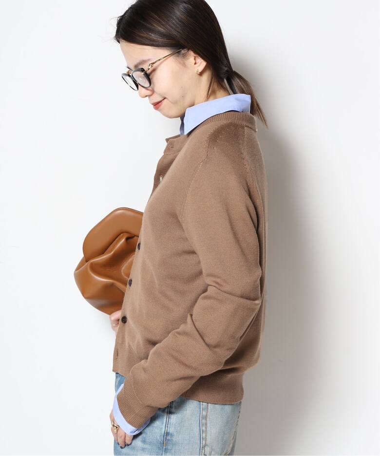 WISH クルーネック カーディガン（カーディガン）｜MUSE de Deuxieme  