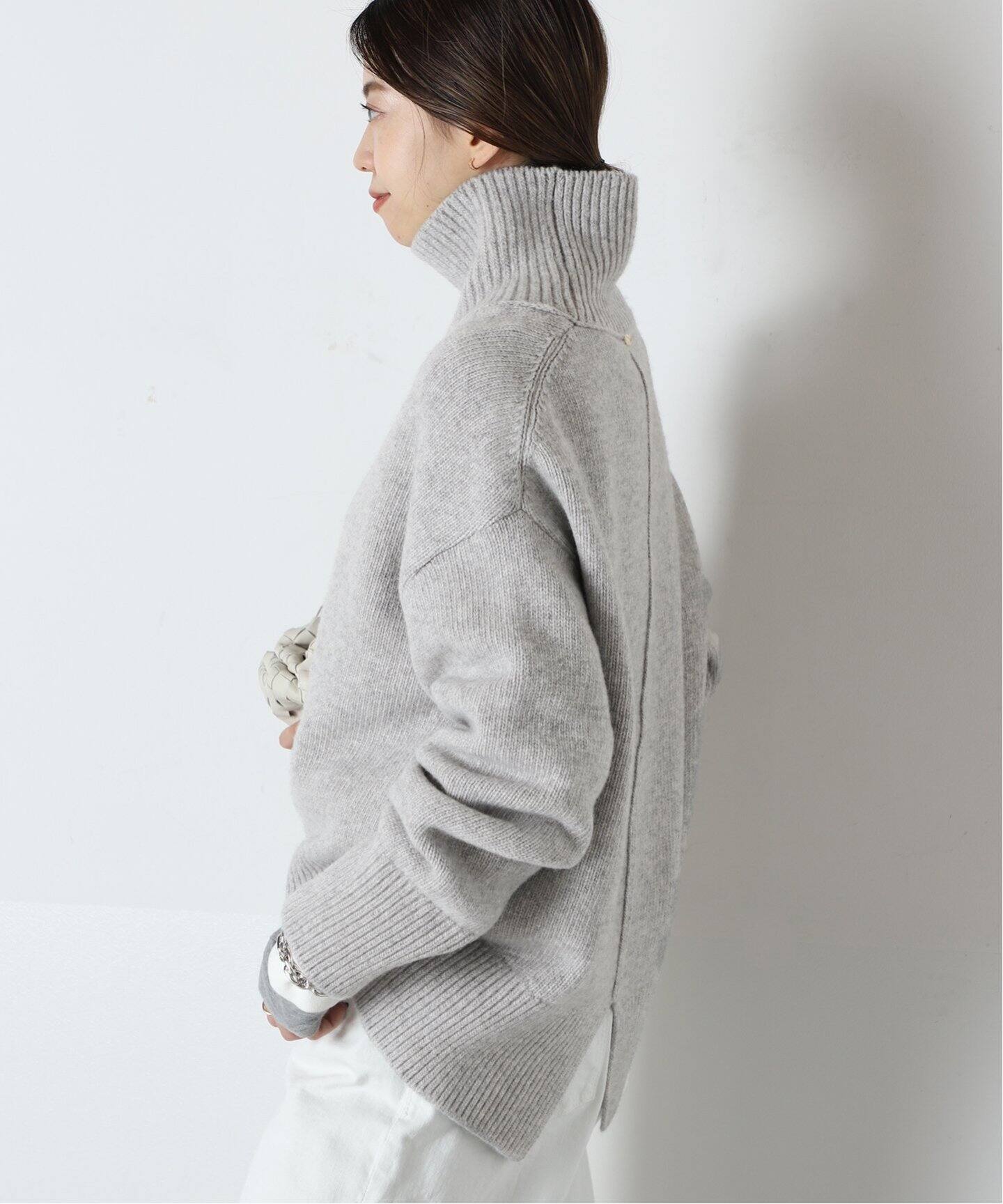 JADE MIDI タートルネックプルオーバー（ニット／セーター）｜MUSE de  