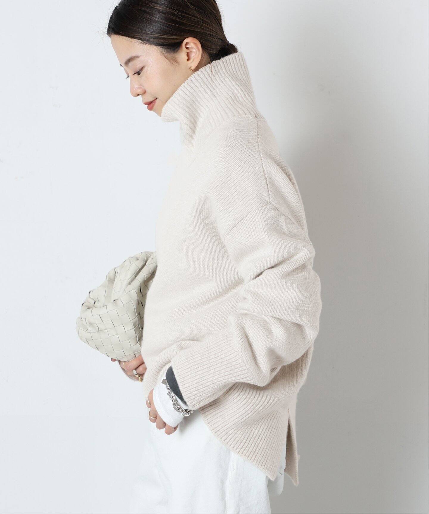 JADE MIDI タートルネックプルオーバー（ニット／セーター）｜MUSE de  