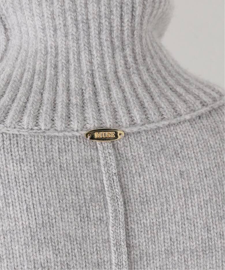 JADE MIDI タートルネックプルオーバー（ニット／セーター）｜MUSE de  