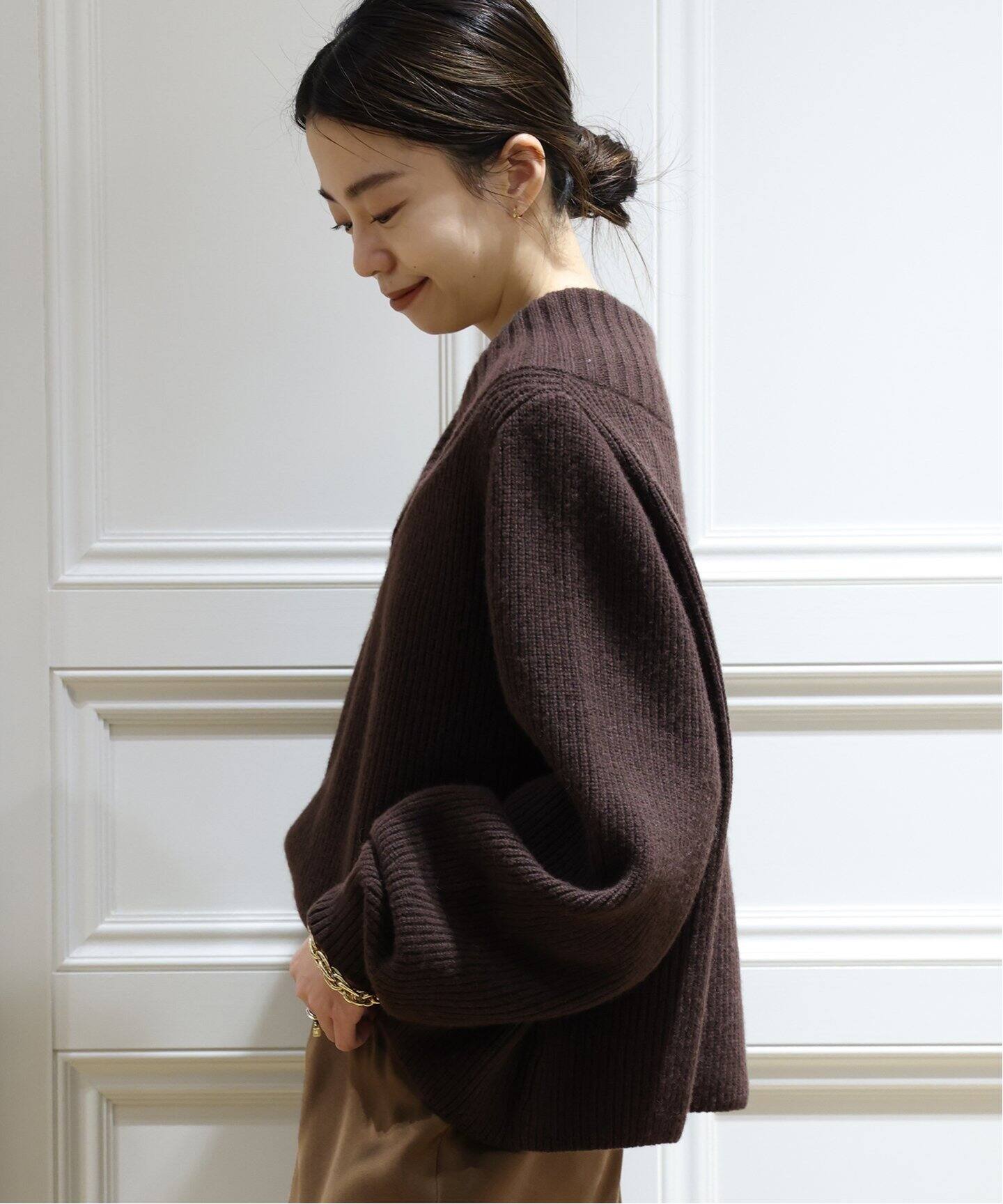 OLBIA アゼ Vネック プルオーバー（ニット／セーター）｜MUSE de  