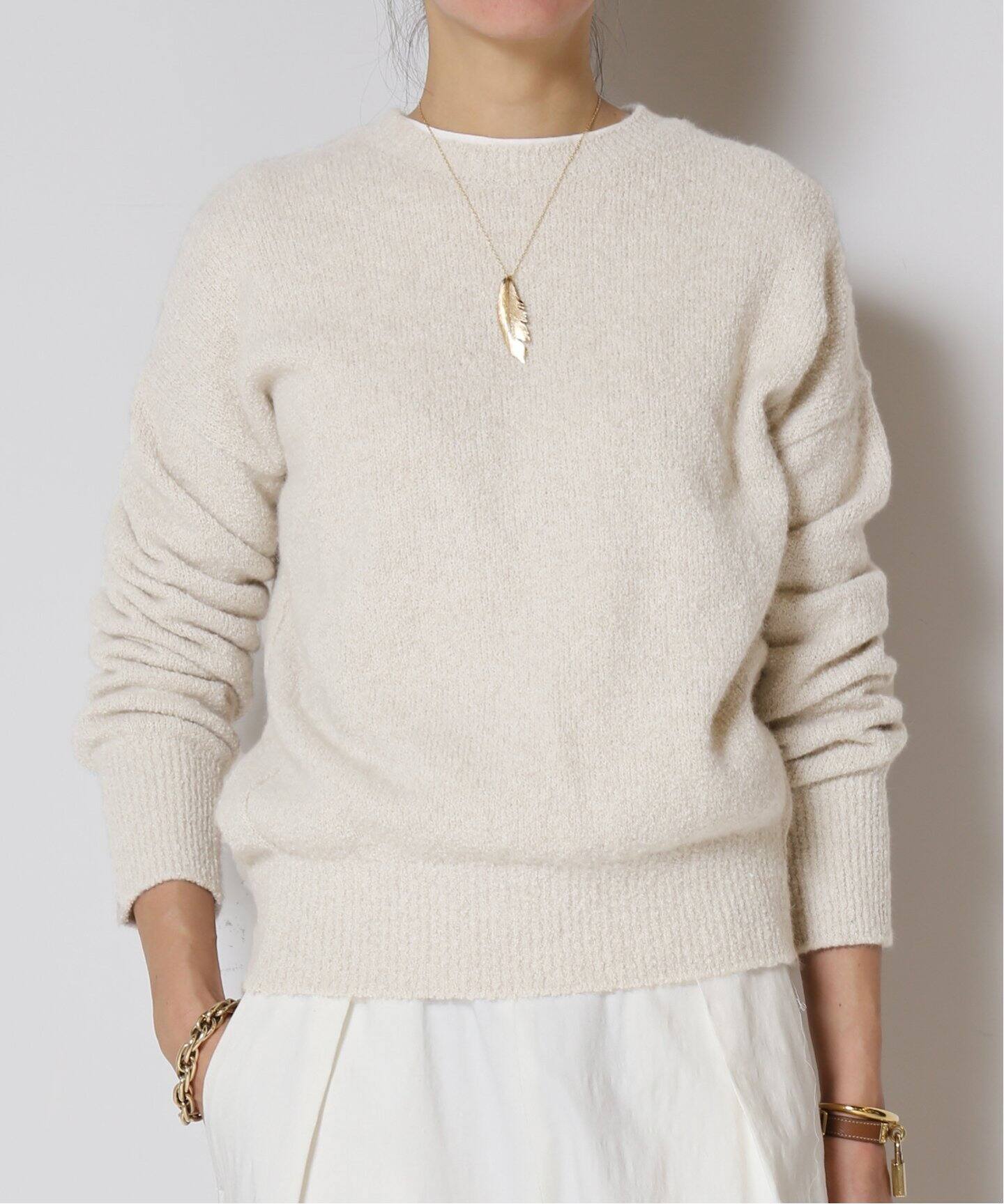 BLEND FOX BOUCLE プルオーバー（ニット／セーター）｜MUSE de  