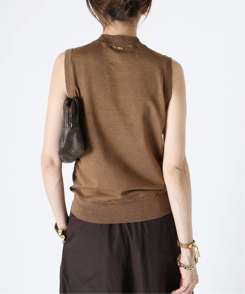 BRONZER RICH ノースリーブ ニット（ニット／セーター）｜MUSE de  