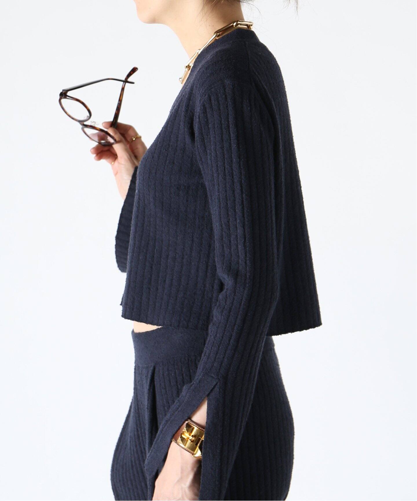 Ringrin CROP カーディガン（カーディガン）｜MUSE de Deuxieme Classe  