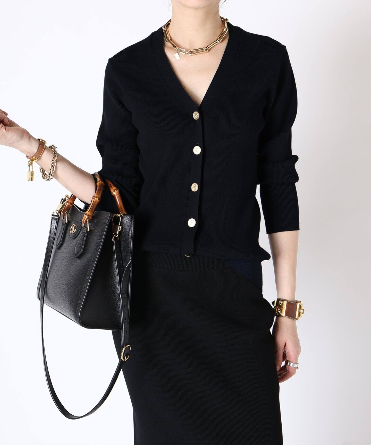 Diner B RIB カーディガン（カーディガン）｜MUSE de Deuxieme Classe  