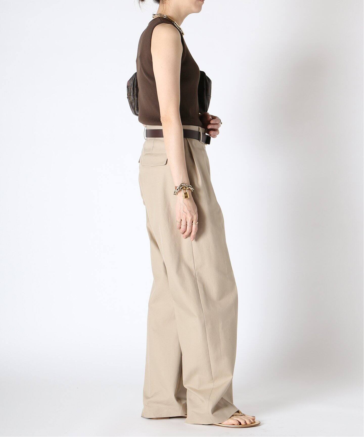 Diner B RIB CROP タンクトップ（タンクトップ）｜MUSE de Deuxieme 