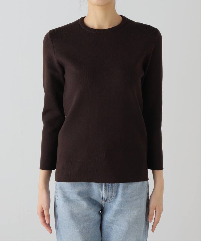 WONDER RIB クルーネック プルオーバー（ニット／セーター）｜MUSE de  