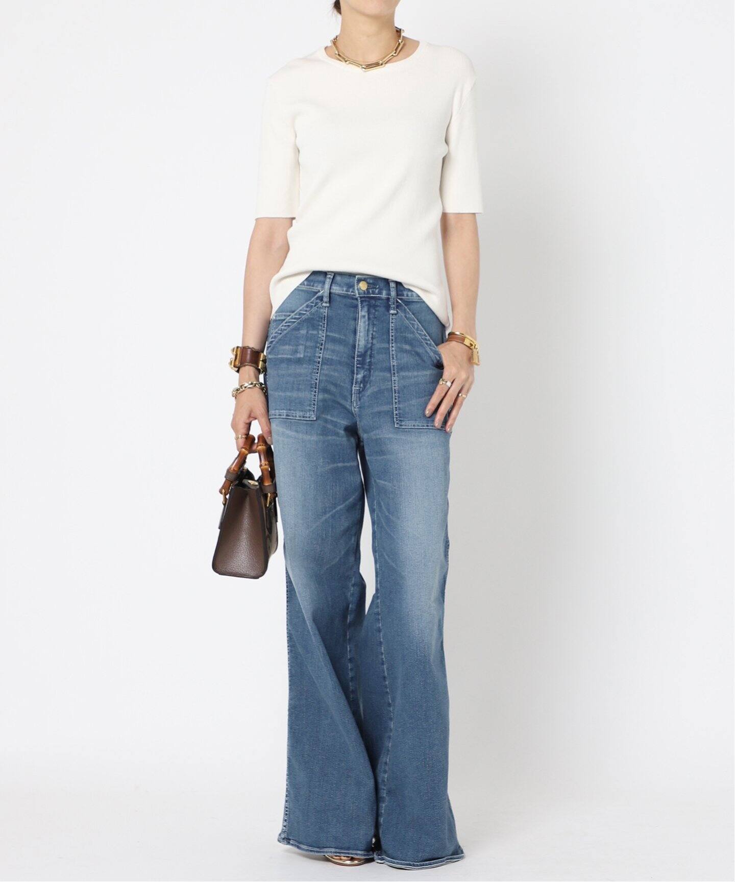 Diner B RIB Tシャツ（ニット／セーター）｜MUSE de Deuxieme Classe  