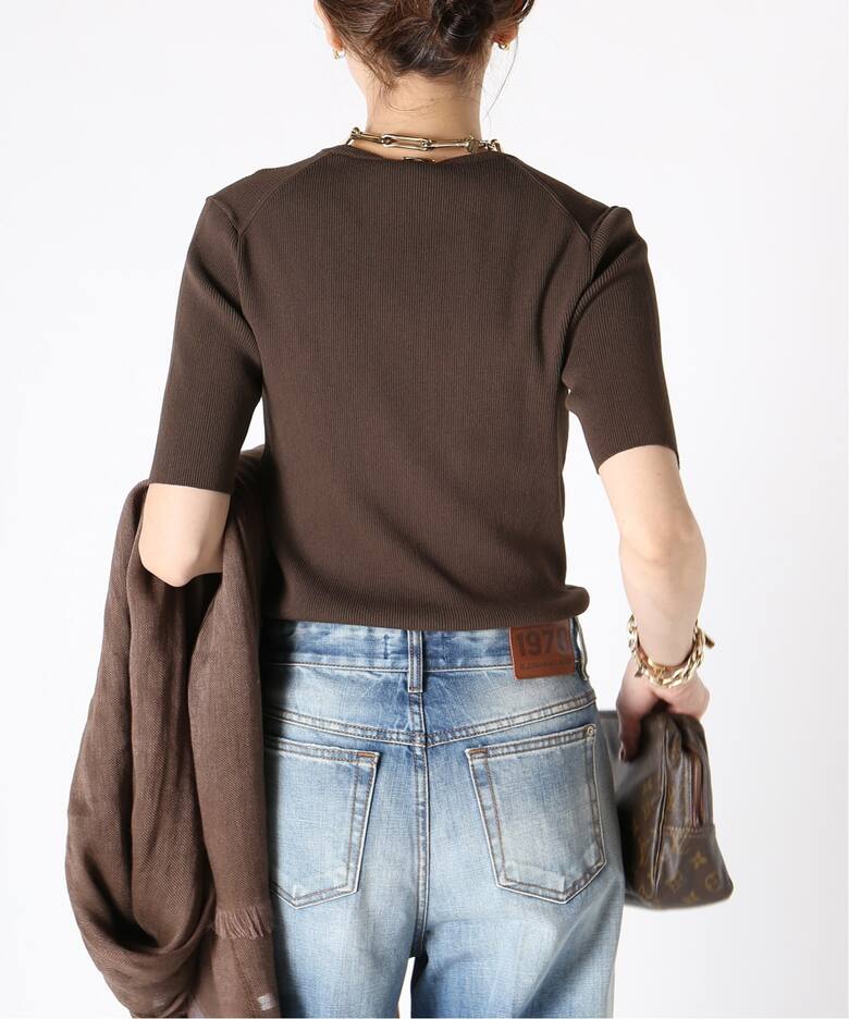 Diner B RIB Tシャツ（ニット／セーター）｜MUSE de Deuxieme Classe 