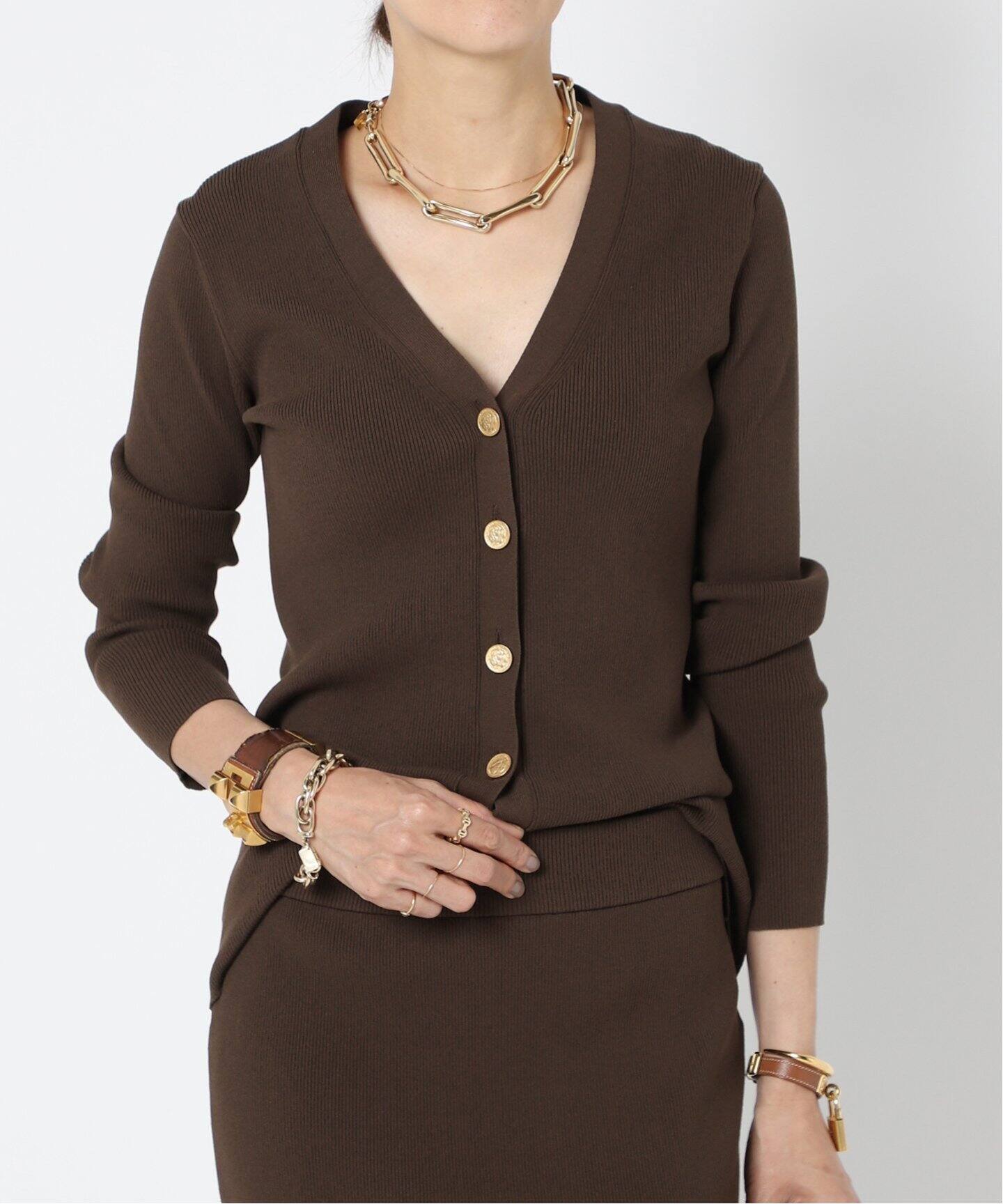 Diner B RIB カーディガン（カーディガン）｜MUSE de Deuxieme Classe  