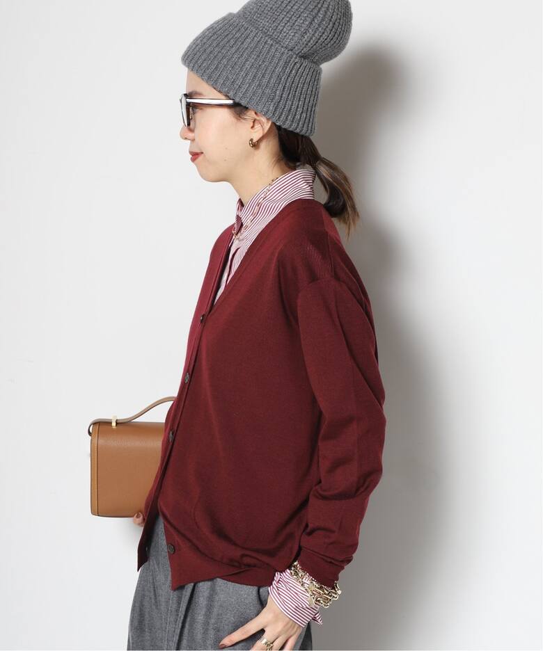 Vネックカーディガン（カーディガン）｜MUSE de Deuxieme Classe  