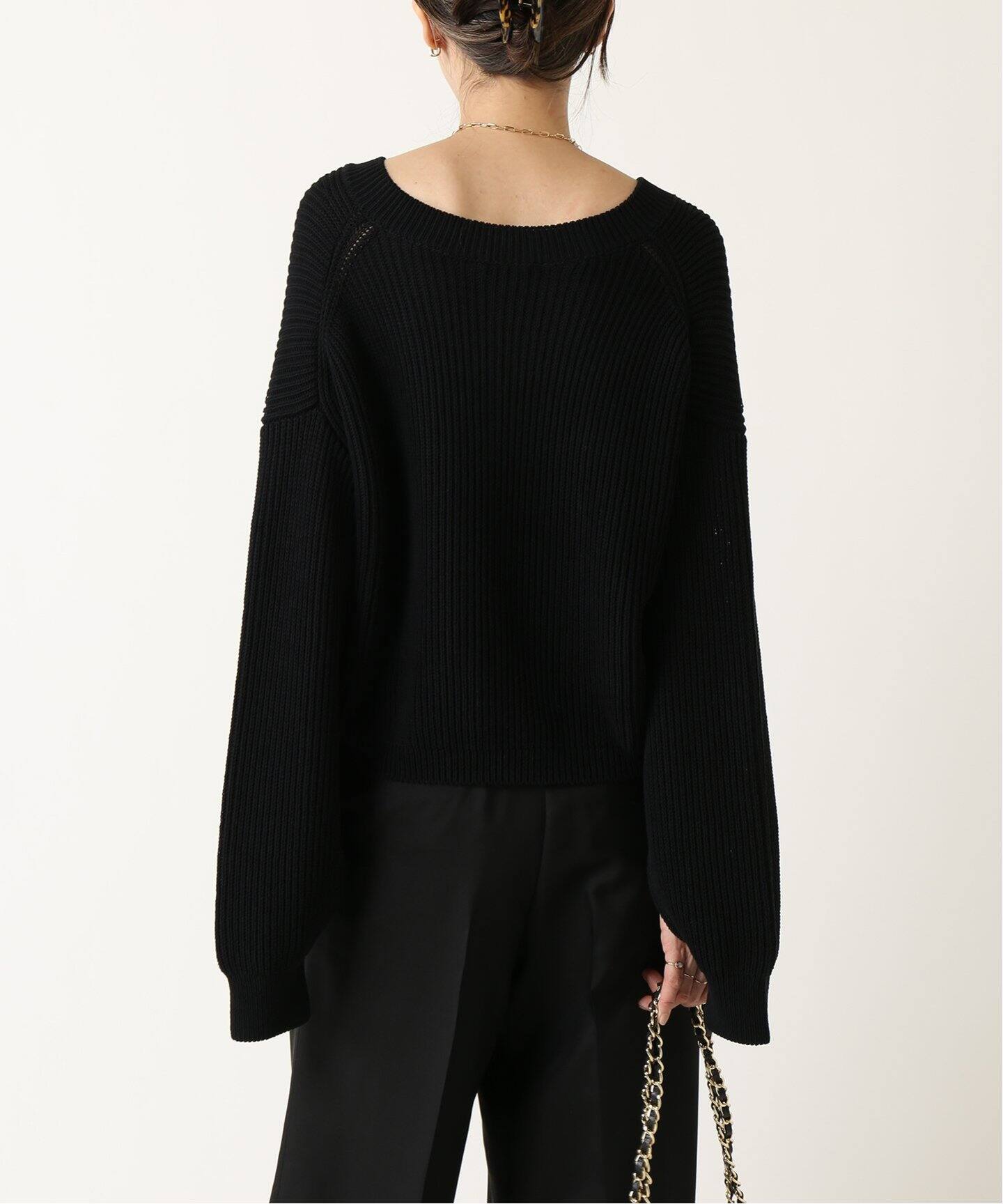 Design Sleeve Cropped プルオーバー（ニット／セーター）｜MUSE de  