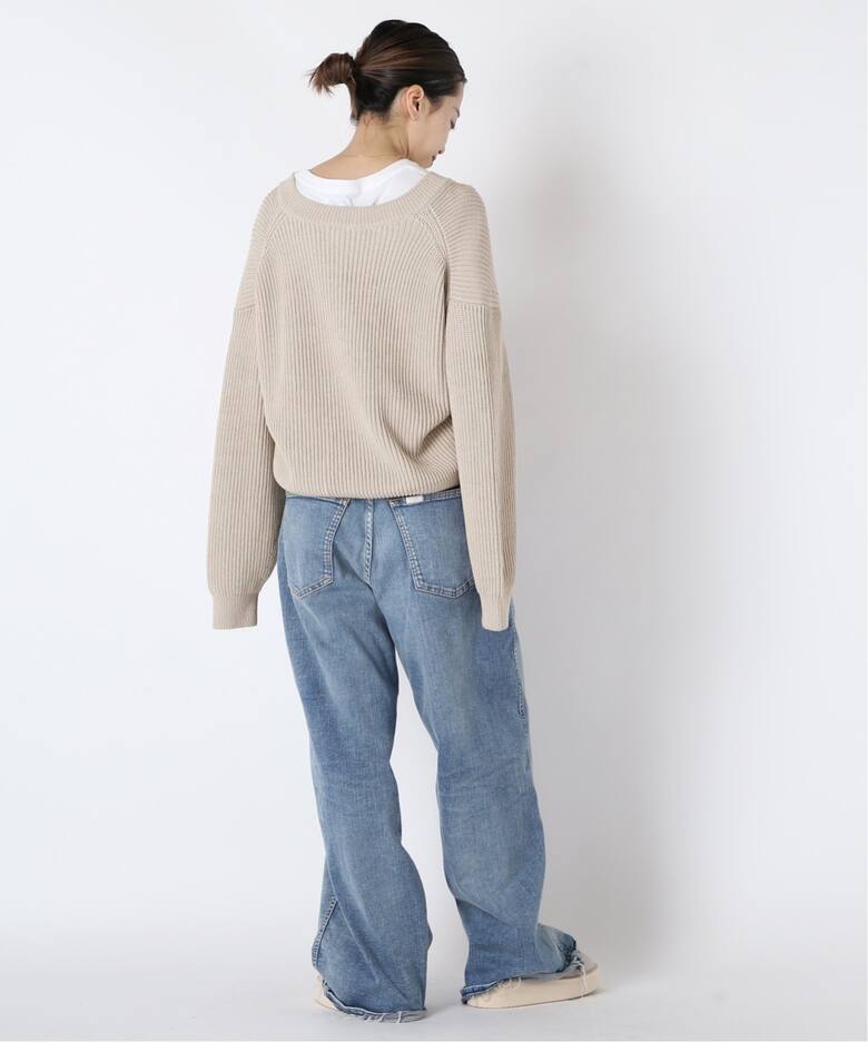 Design Sleeve Cropped プルオーバー（ニット／セーター）｜MUSE de  