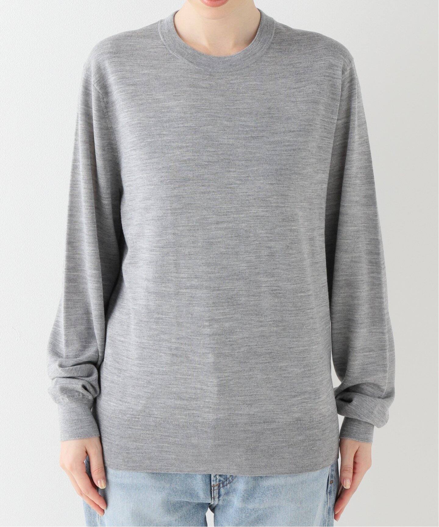 Basic クルーネックプルオーバー（ニット／セーター）｜MUSE de  