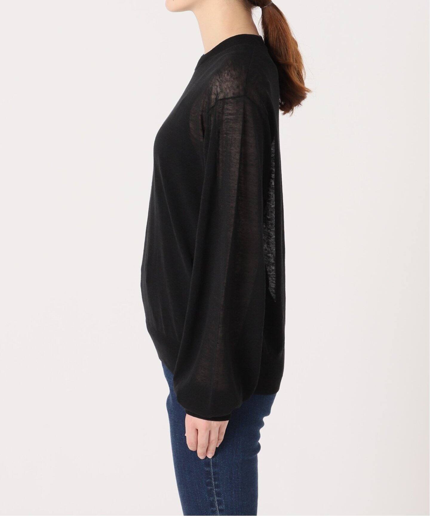 Sheer Slit Sleeve プルオーバー（ニット／セーター）｜MUSE de 