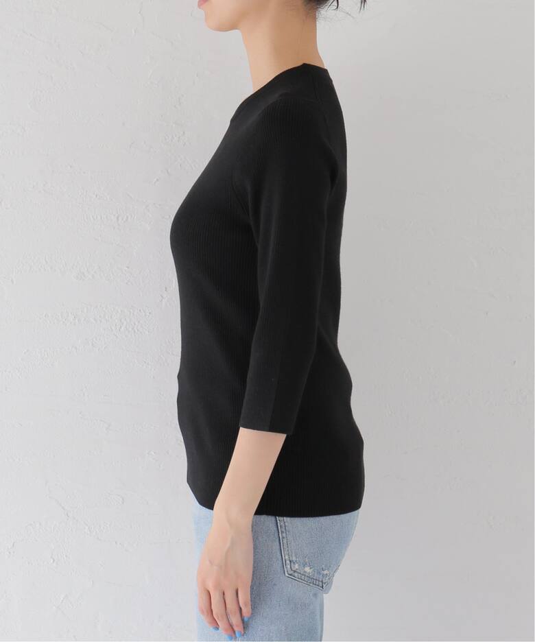 Rib クルーネックプルオーバー（ニット／セーター）｜MUSE de Deuxieme  