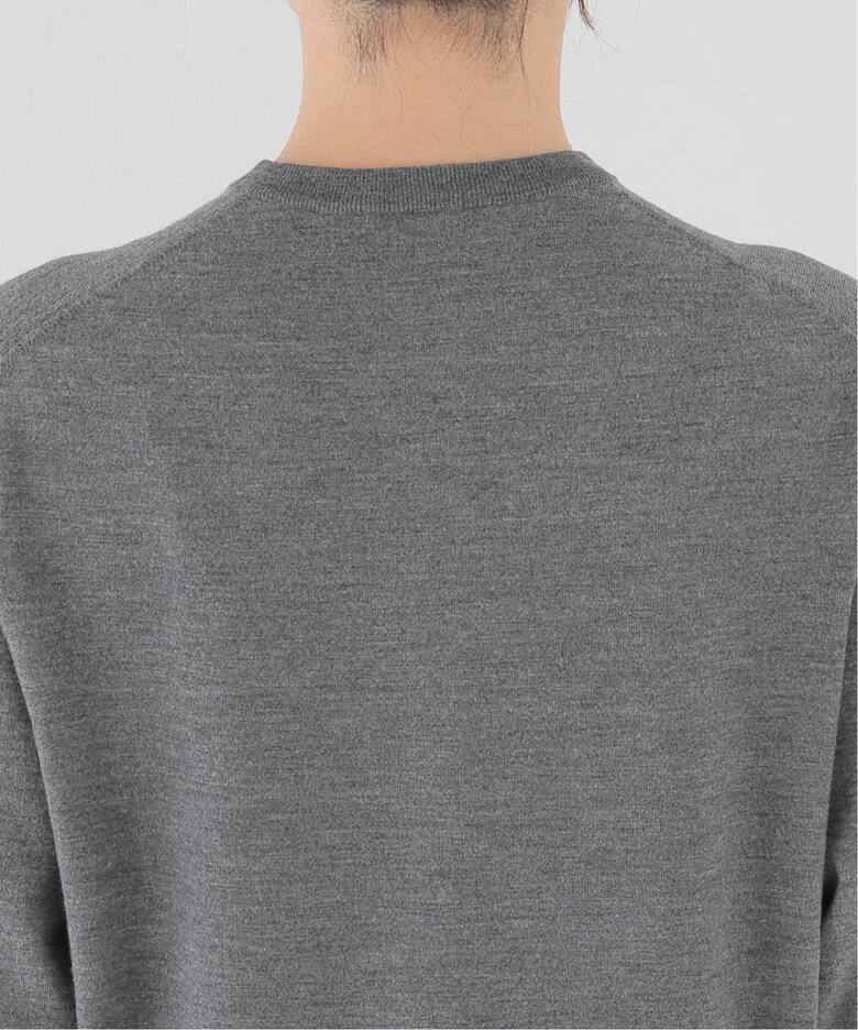 Stretch Wool クルーネック カーディガン（カーディガン）｜MUSE de 