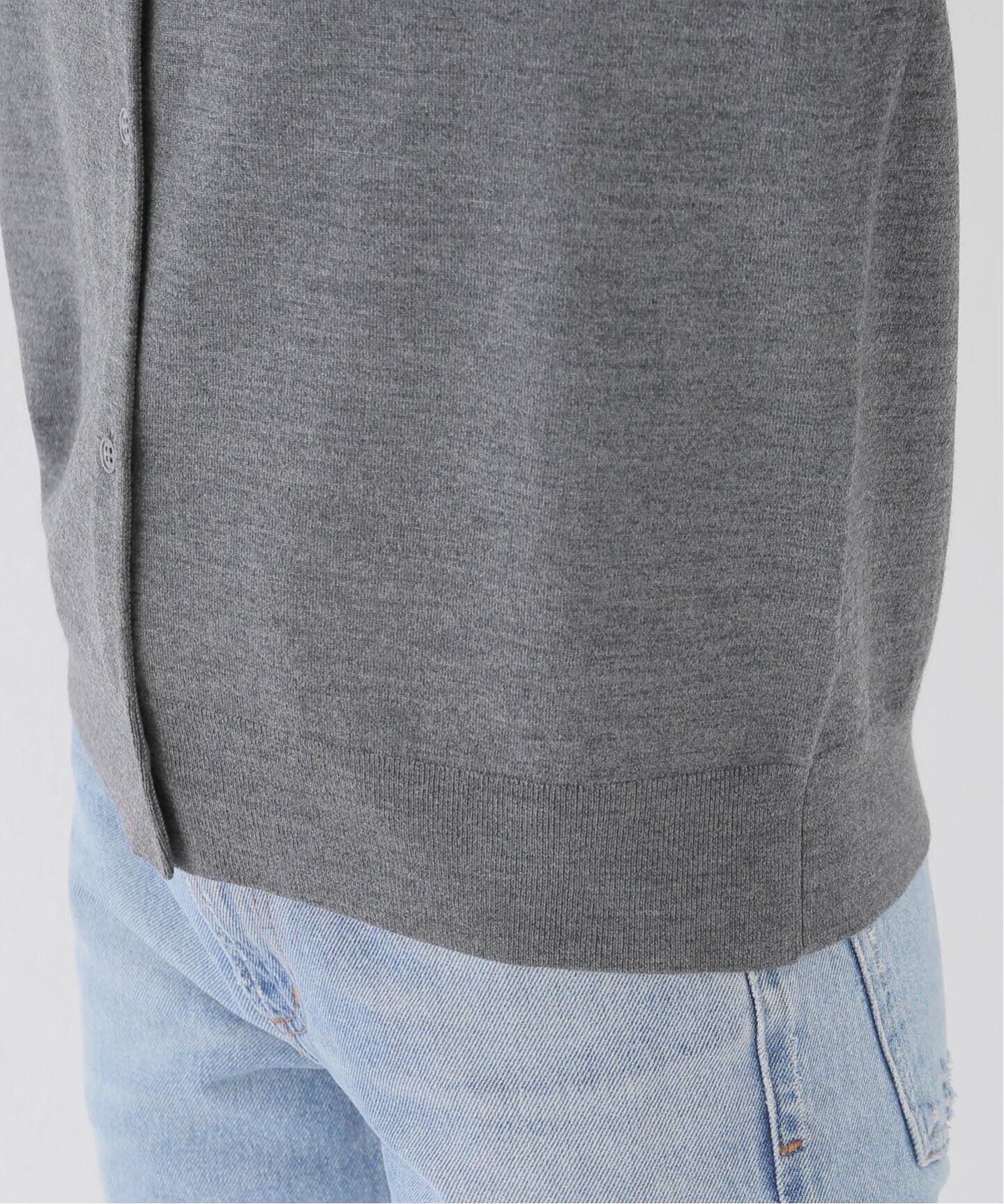 Stretch Wool クルーネック カーディガン（カーディガン）｜MUSE de