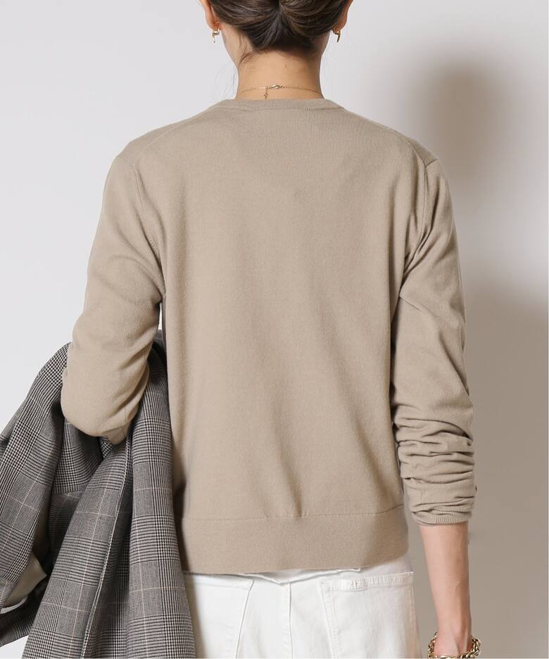 Stretch Wool クルーネックプルオーバー（ニット／セーター）｜MUSE de 