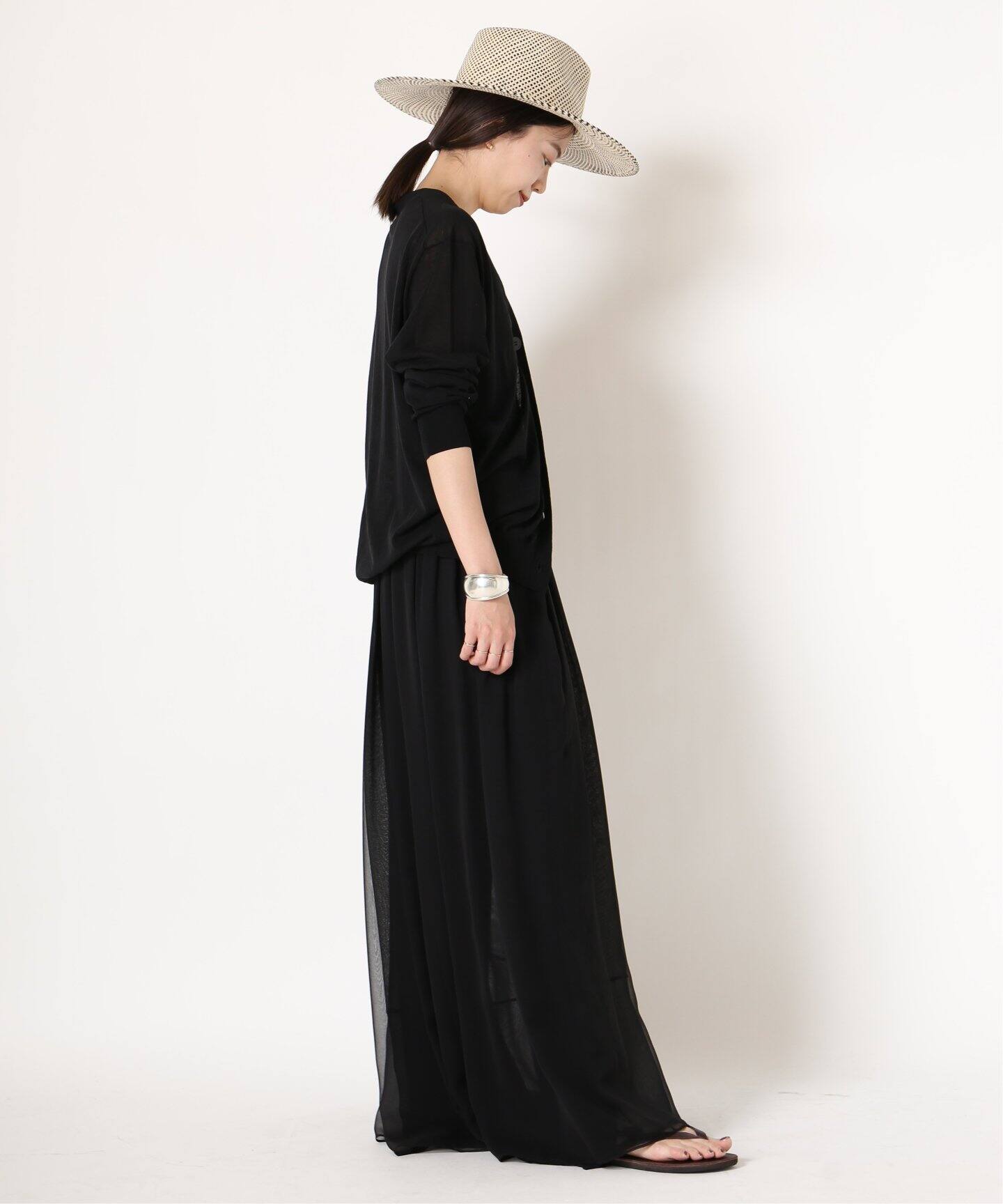 Cotton Sheer Vネック カーディガン（カーディガン）｜MUSE de  