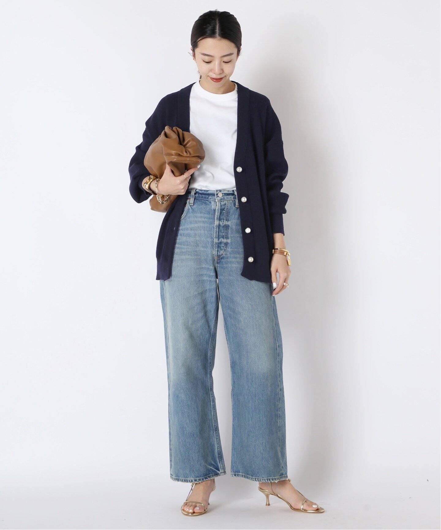 PEAL BUTTON カーディガン（カーディガン）｜MUSE de Deuxieme Classe  