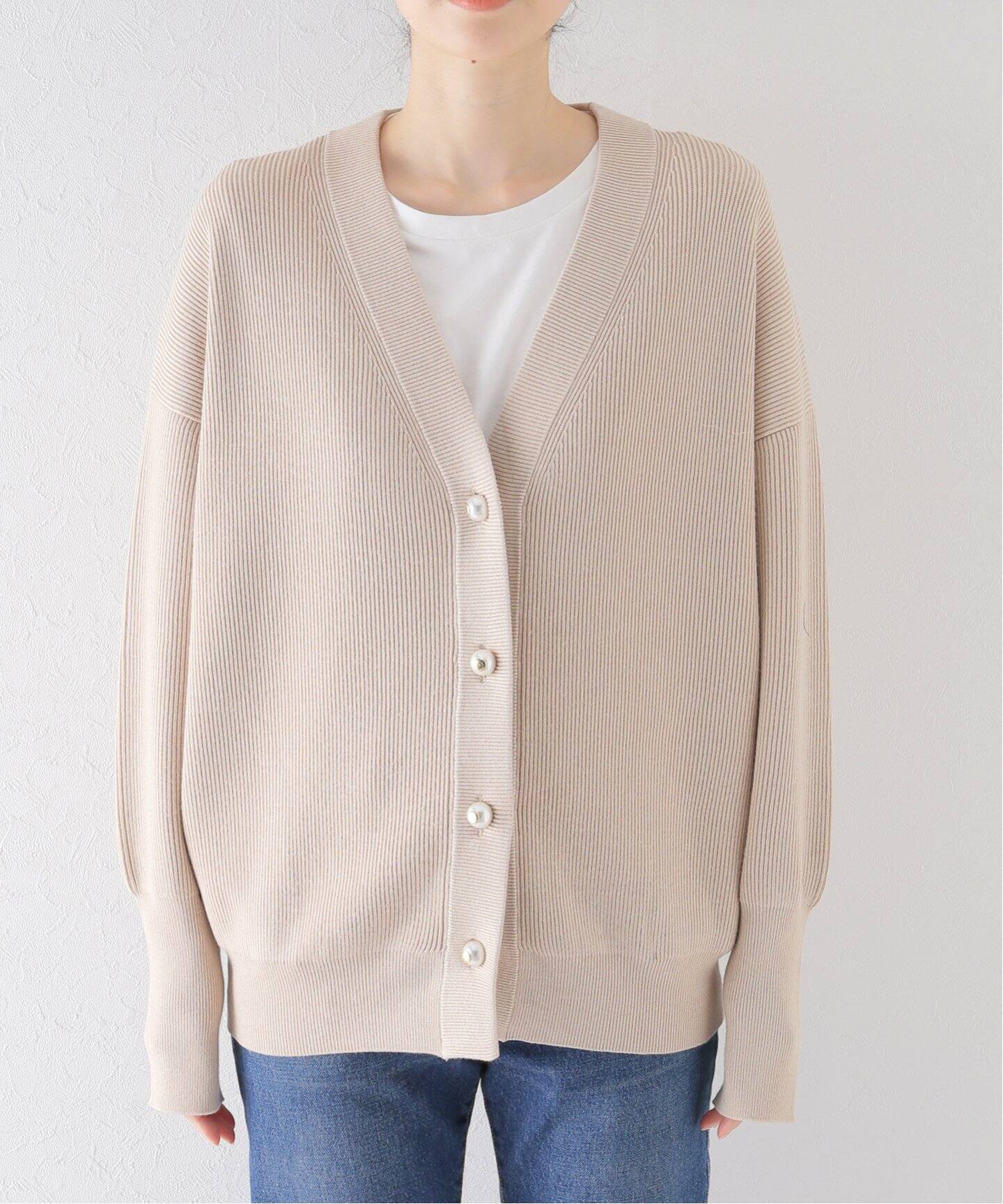 PEAL BUTTON カーディガン（カーディガン）｜MUSE de Deuxieme Classe  