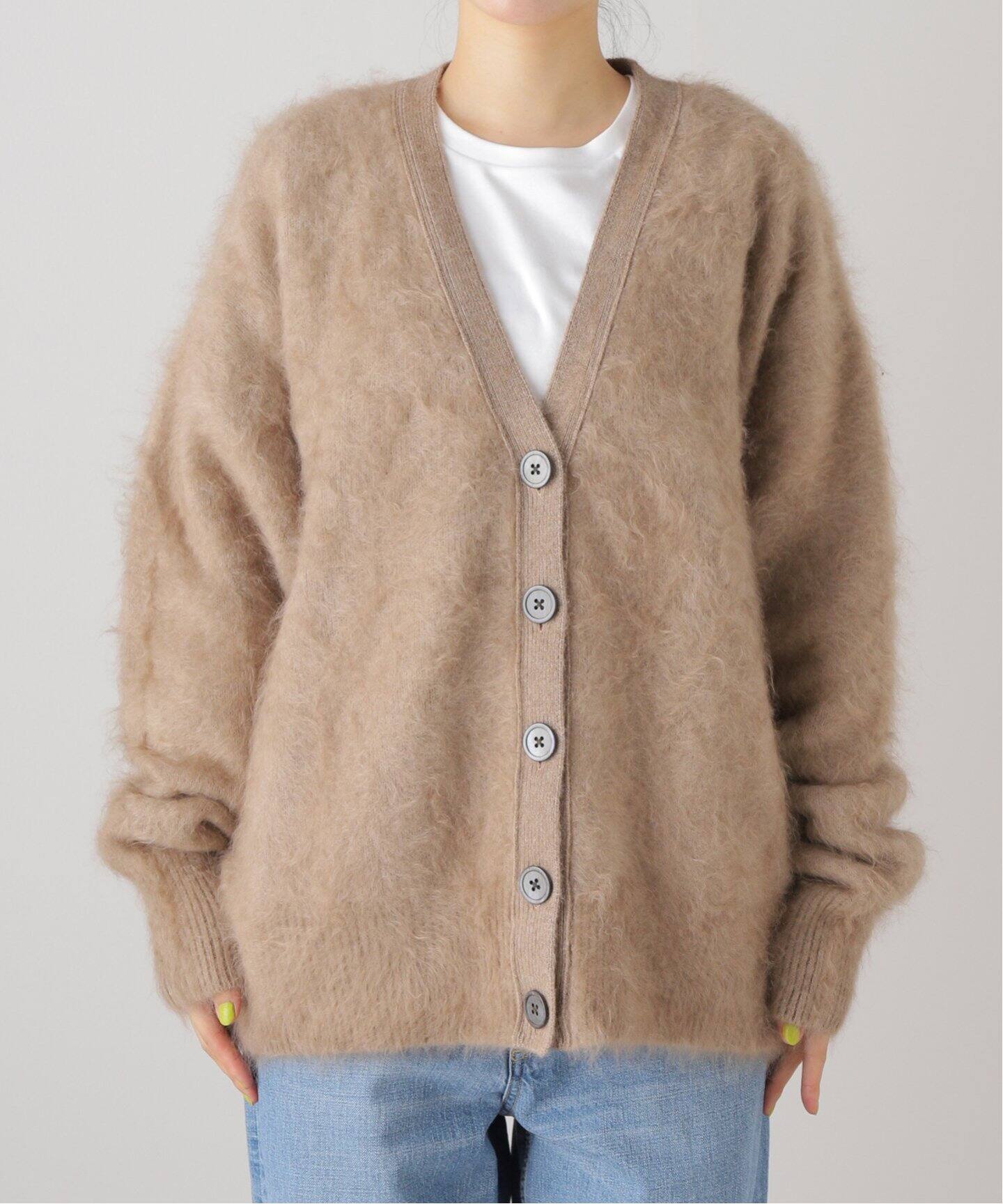 カシミヤファーカーディガン（カーディガン）｜MUSE de Deuxieme  