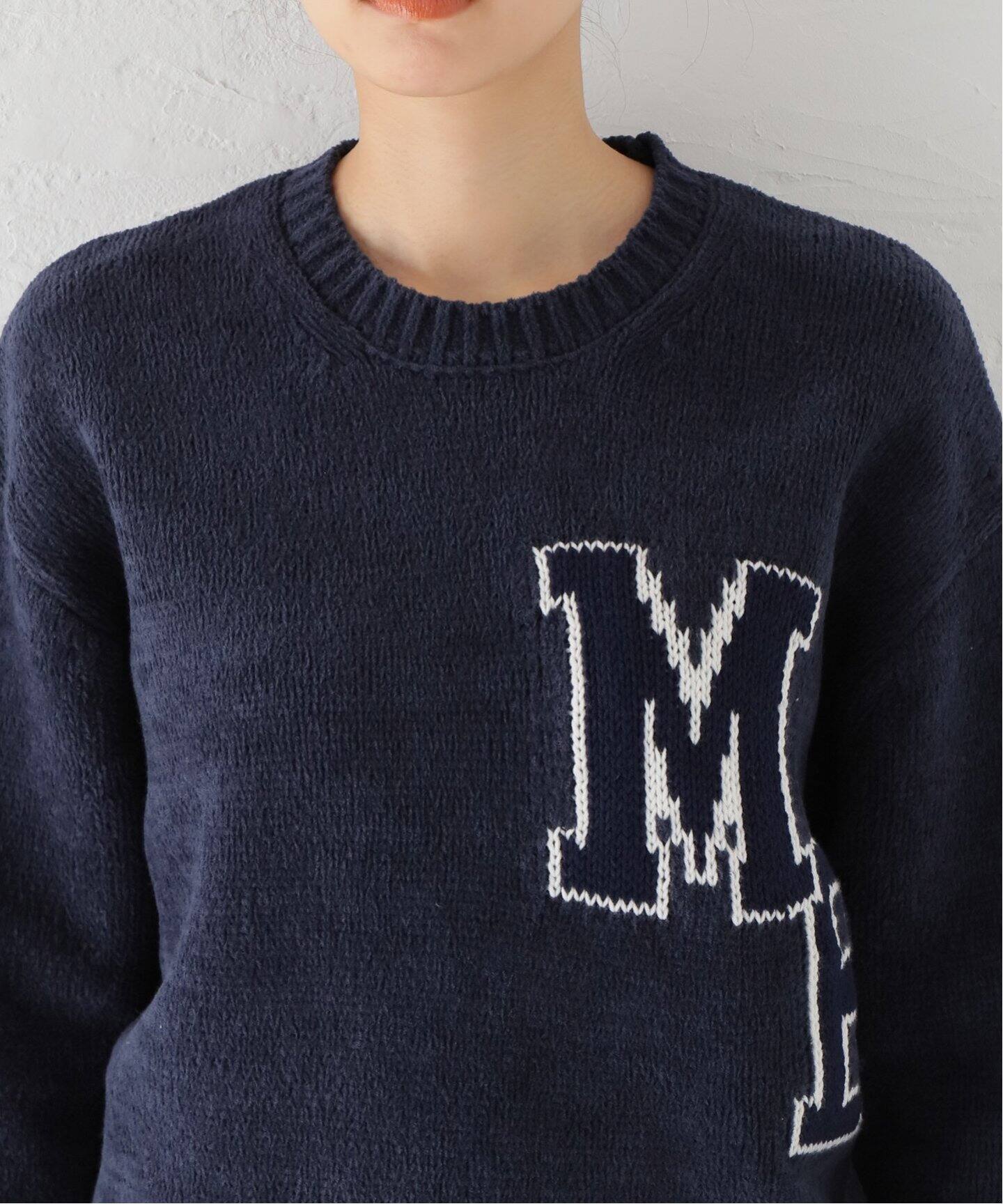 MADISONBLUE/マディソンブルー】COLLEGE SWEATER（ニット／セーター  