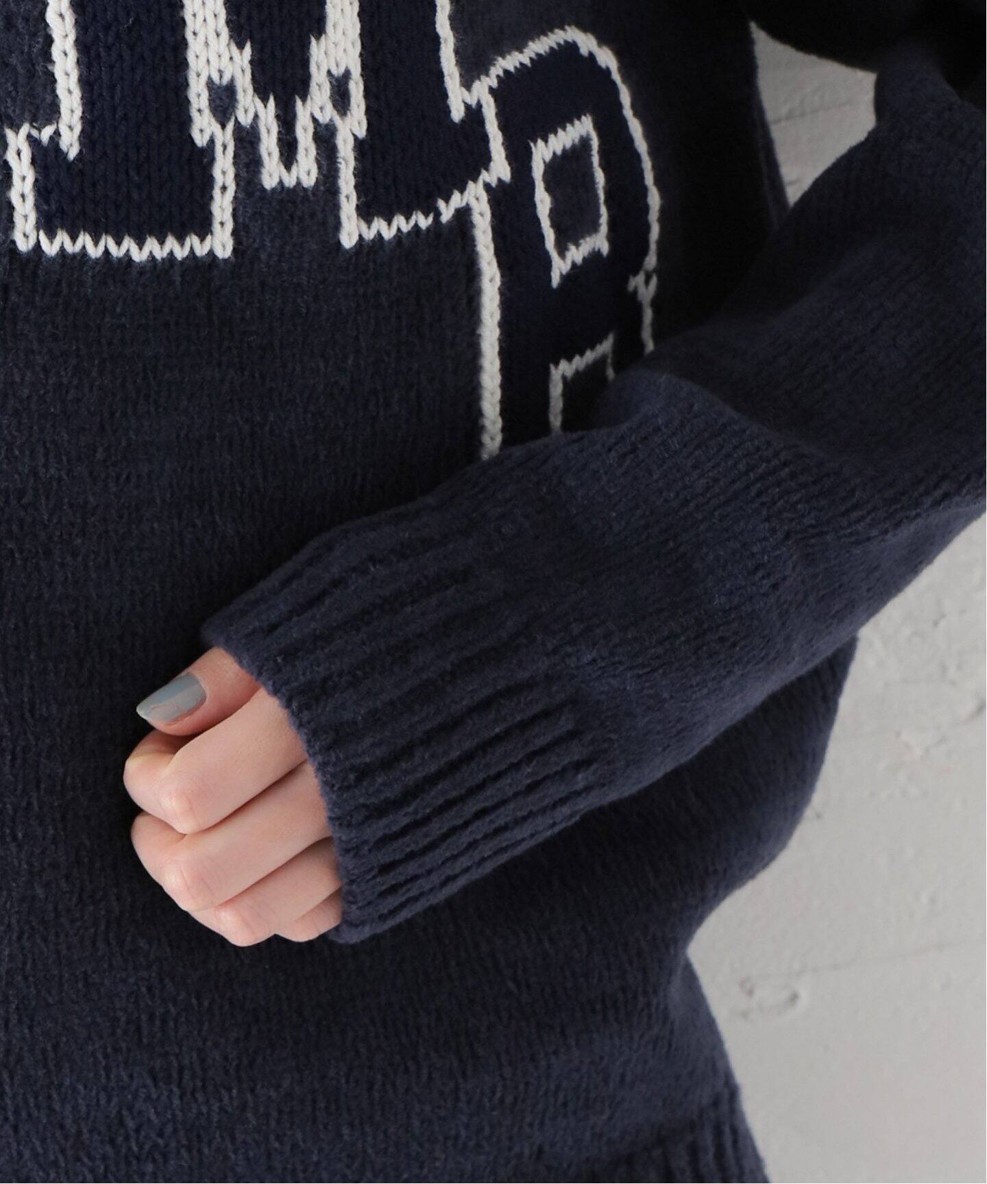 MADISONBLUE/マディソンブルー】COLLEGE SWEATER（ニット／セーター  