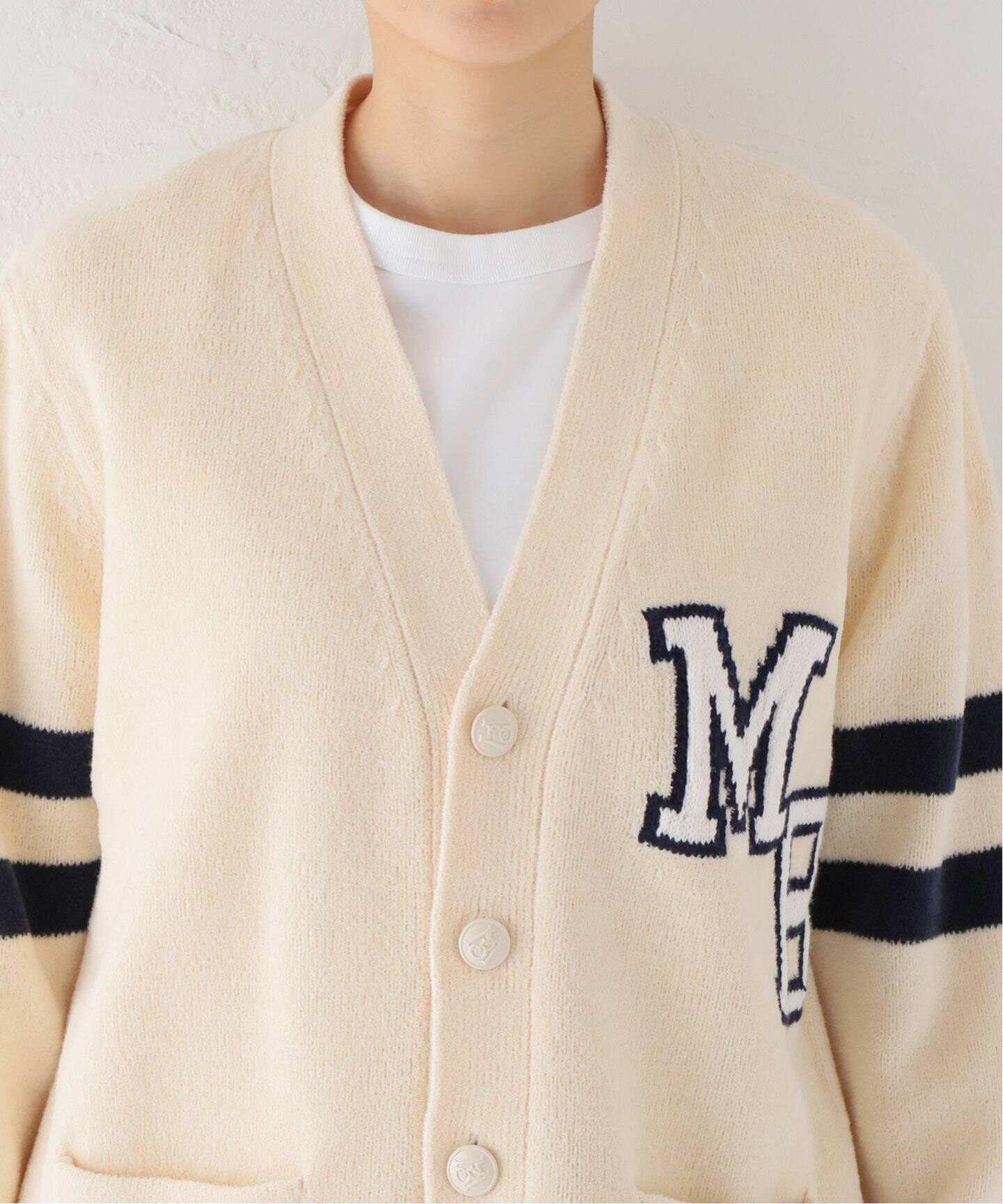MADISONBLUE/マディソンブルー】COLLEGE カーディガン（カーディガン 