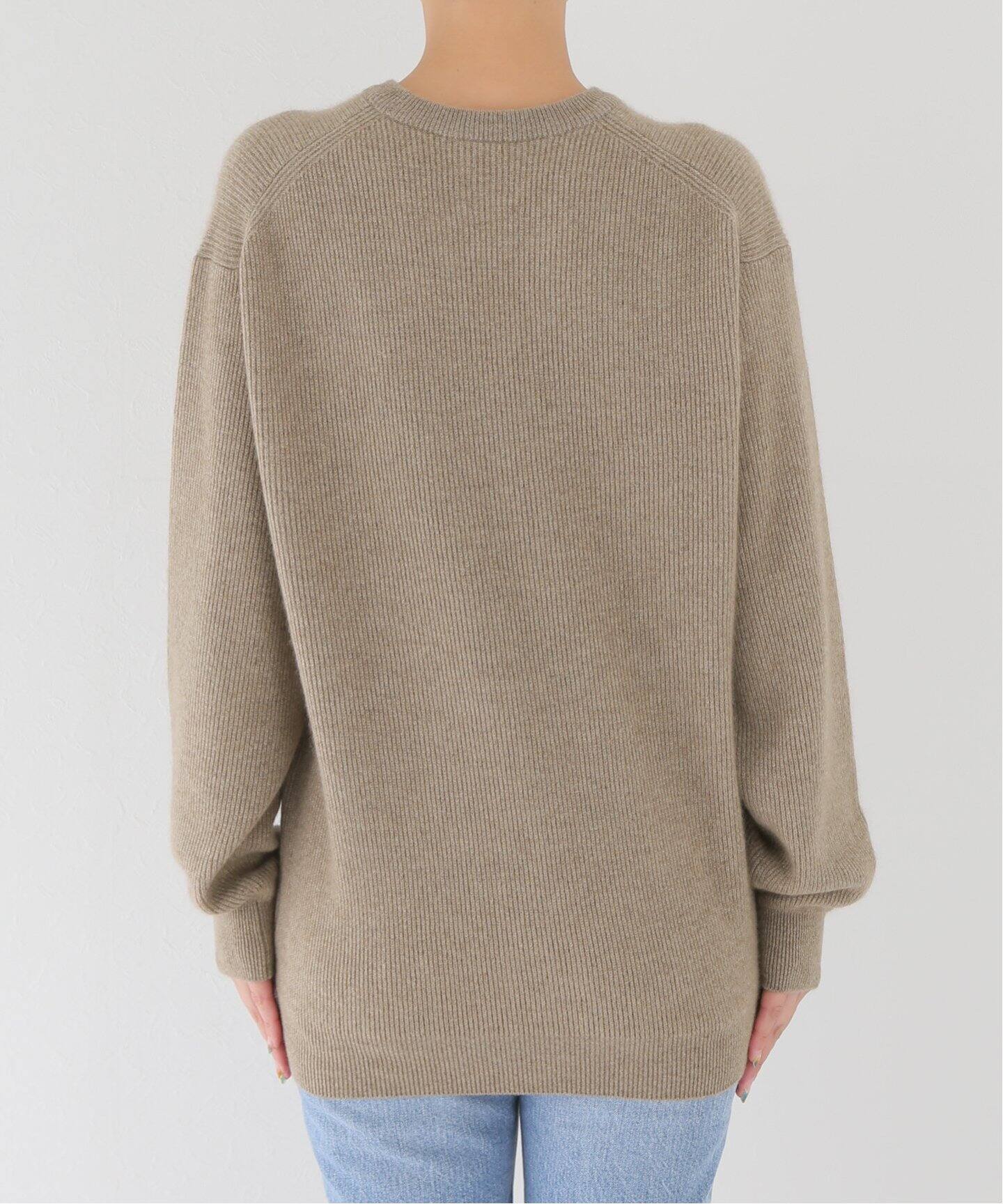 HERILL/ヘリル】Cashmere クルーネックニット（ニット／セーター  