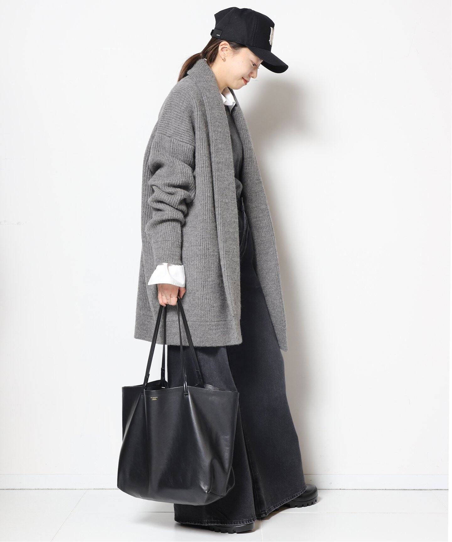 MADISONBLUE/マディソンブルー】SHAWL COLLAR カーディガン 