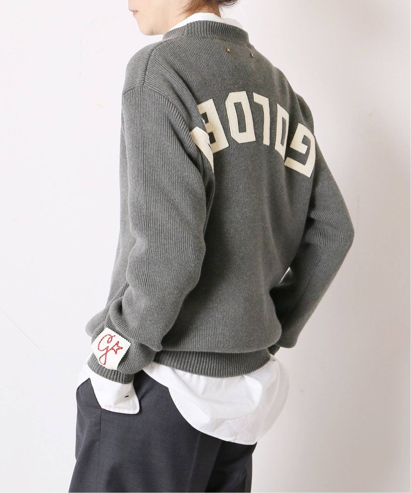 GOLDEN GOOSE/ゴールデングース】BOYFRIEND CREW ニット（ニット  