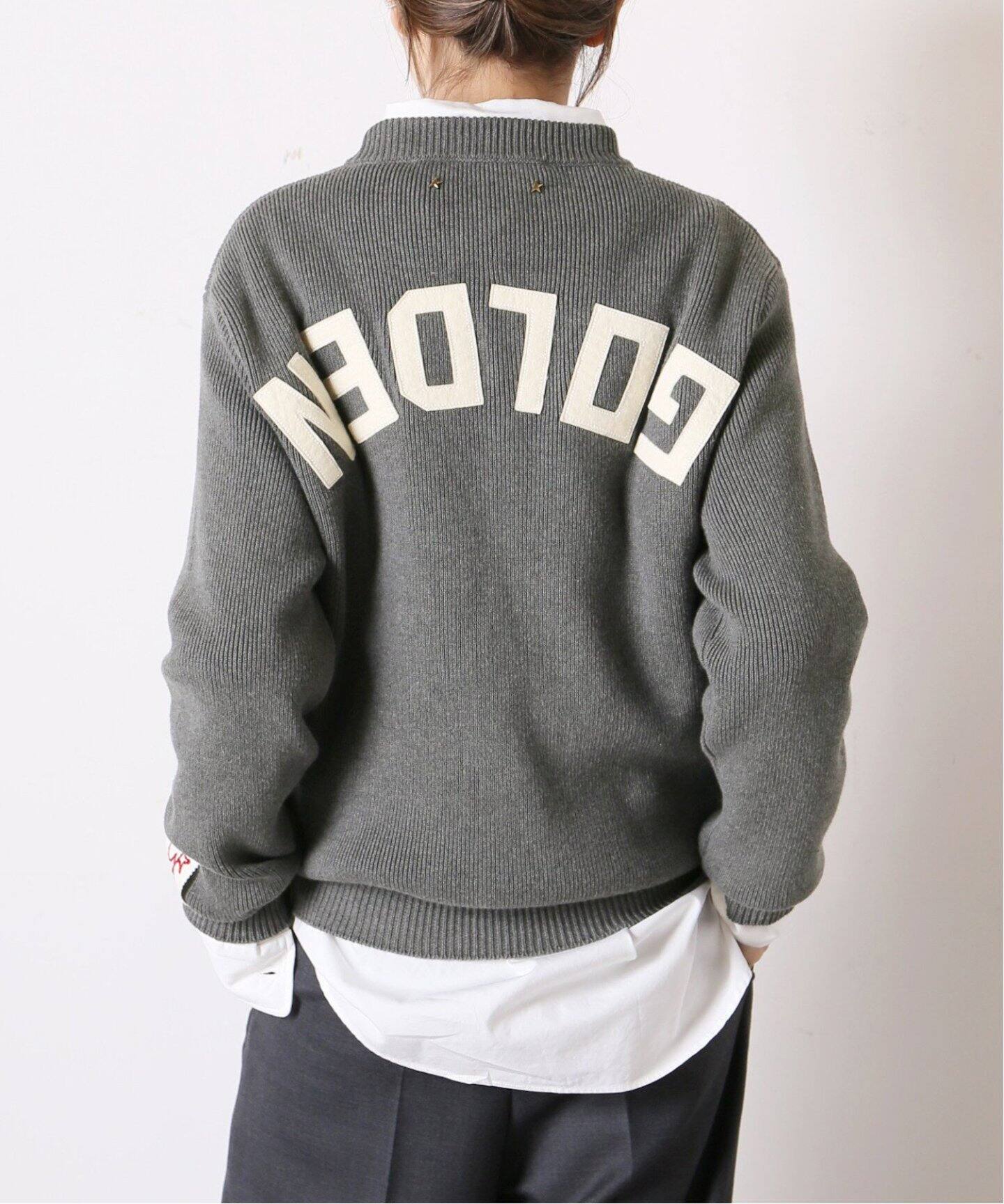 GOLDEN GOOSE/ゴールデングース】BOYFRIEND CREW ニット（ニット 