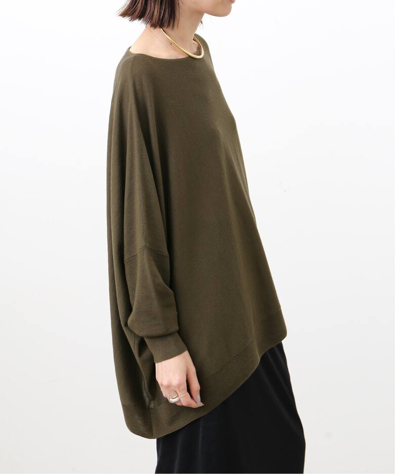Boatneck Volume Knit（ニット／セーター）｜L 