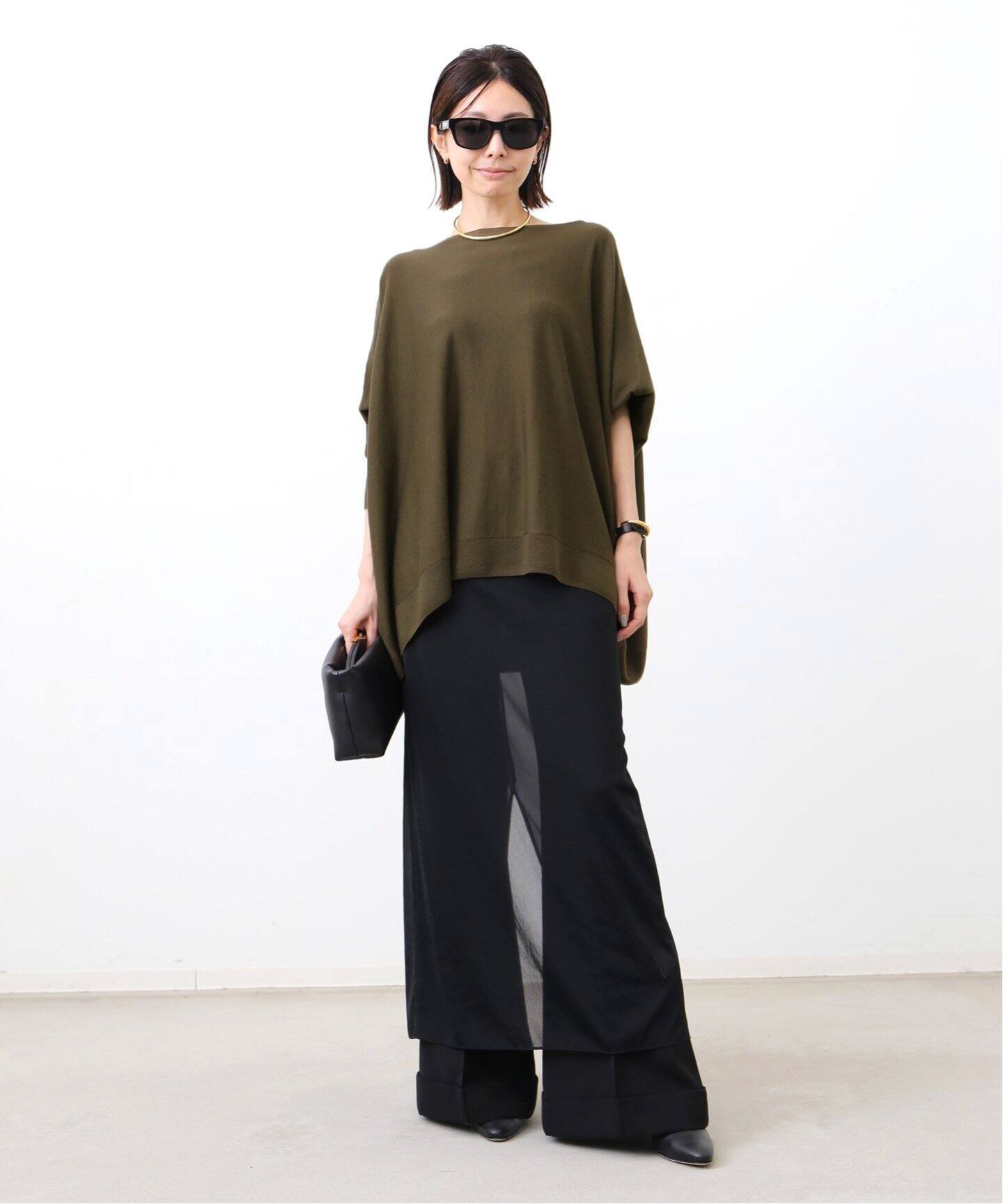 Boatneck Volume Knit（ニット／セーター）｜L 