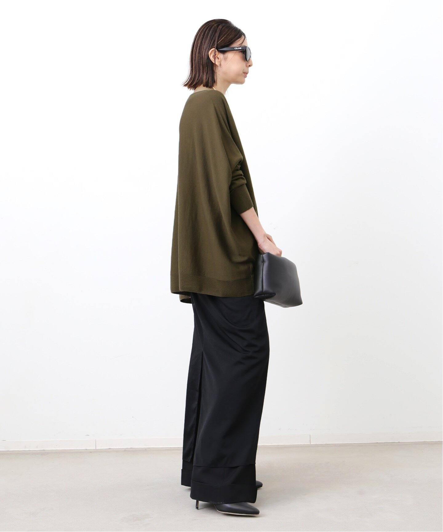Boatneck Volume Knit（ニット／セーター）｜L 