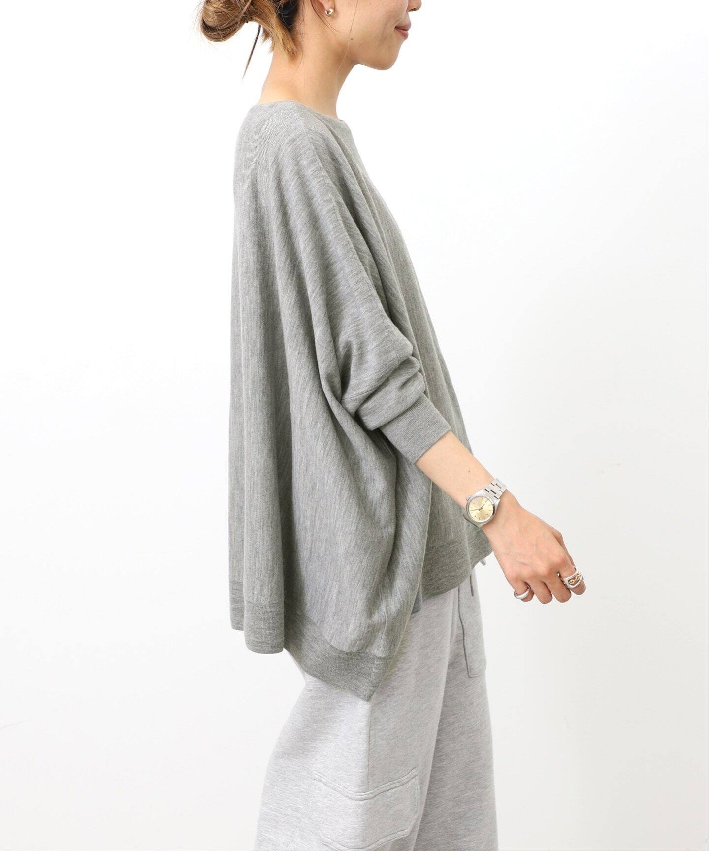 Boatneck Volume Knit（ニット／セーター）｜L 