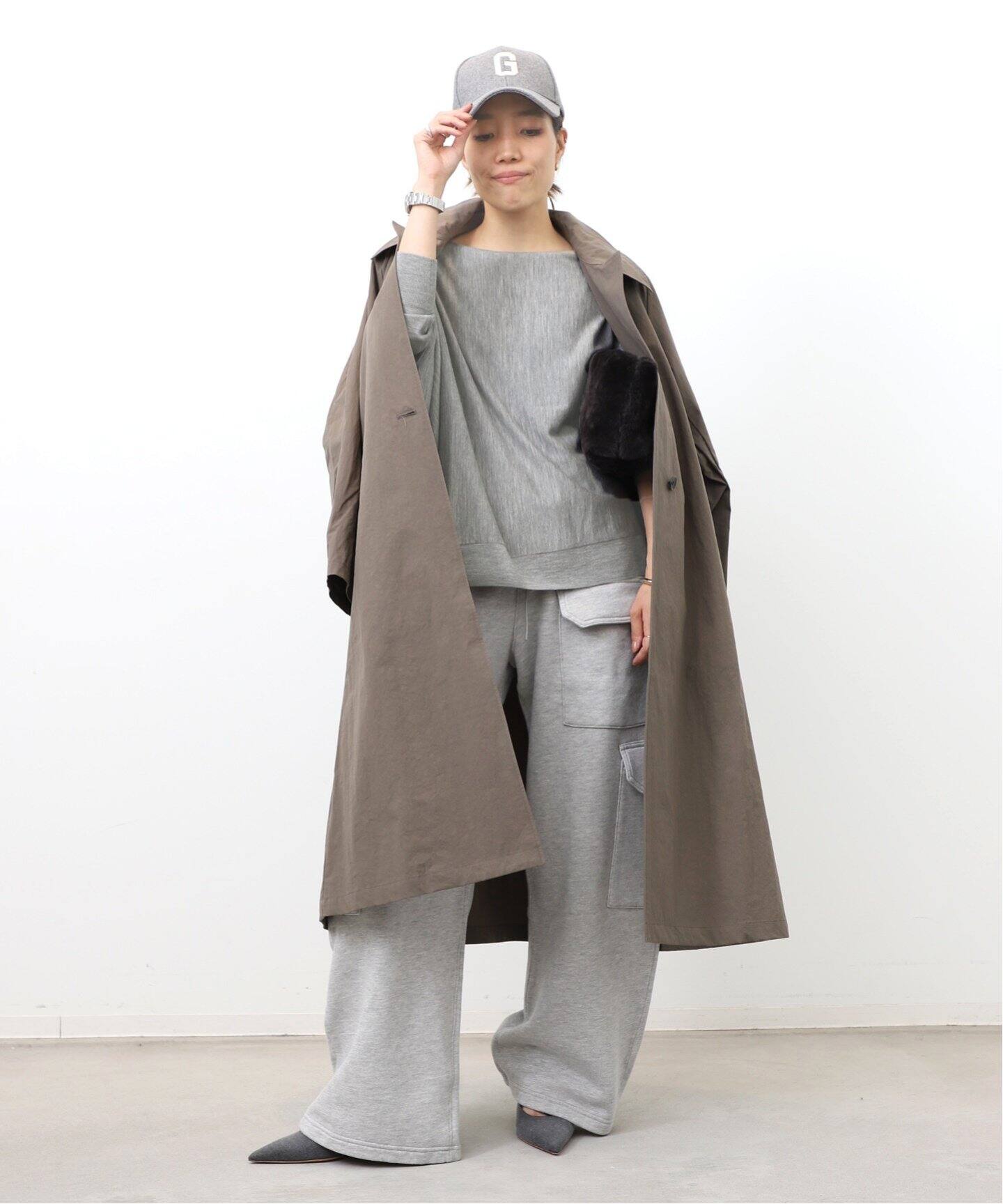 Boatneck Volume Knit（ニット／セーター）｜L 