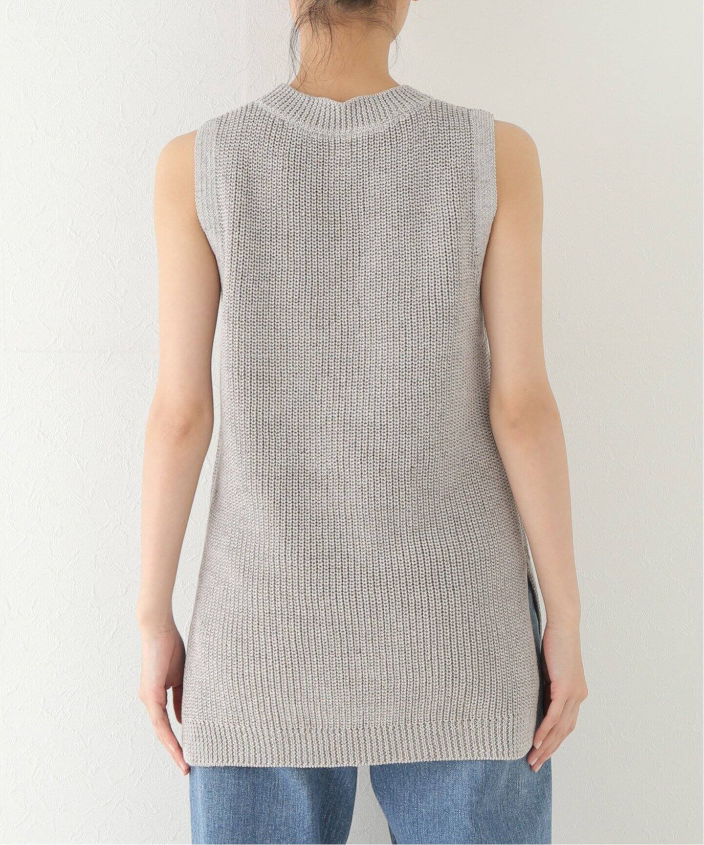 GOOD GRIEF！/グッドグリーフ】Cotton Linen Vest（ニット／セーター 