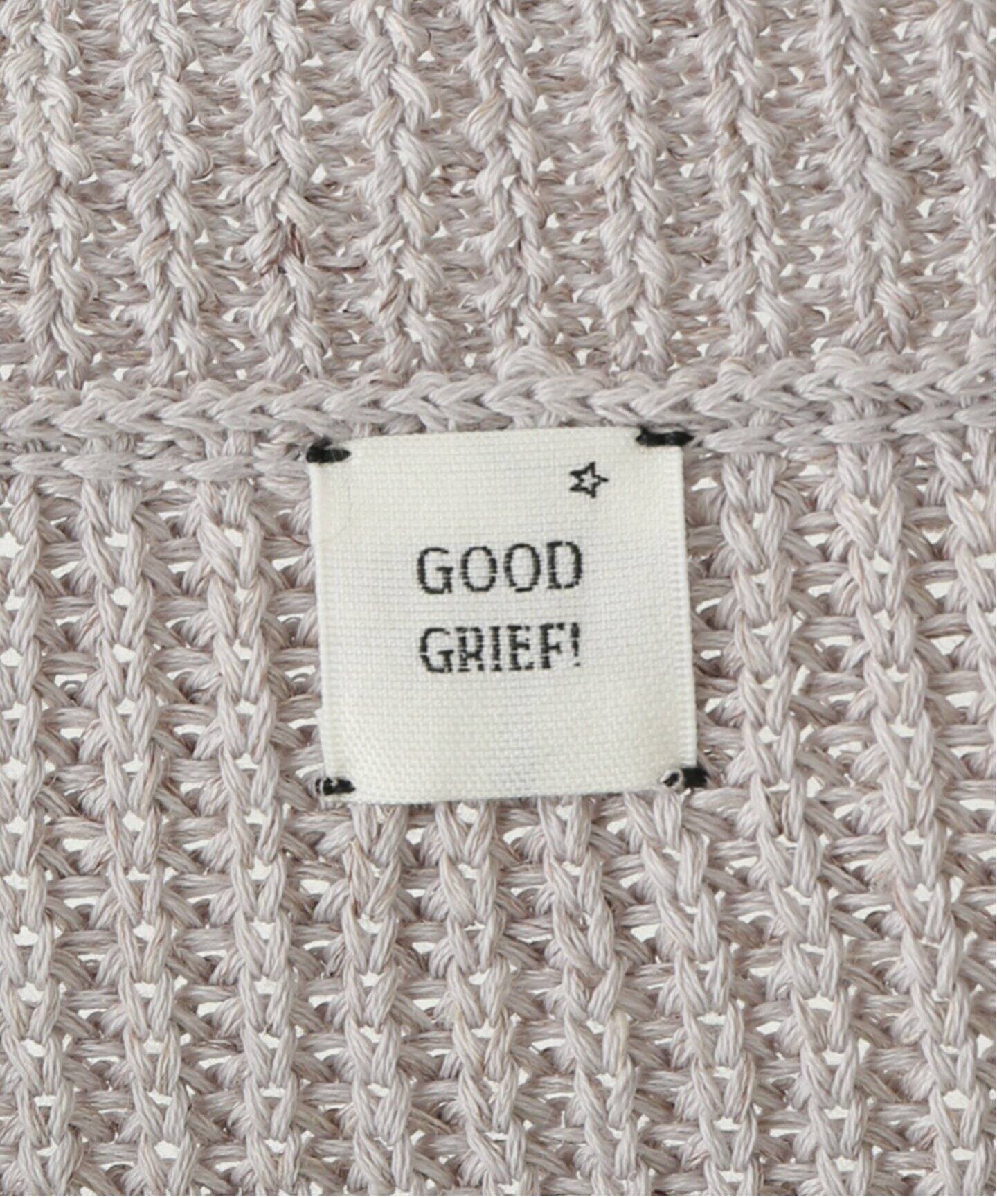 GOOD GRIEF！/グッドグリーフ】Cotton Linen Vest（ニット／セーター 