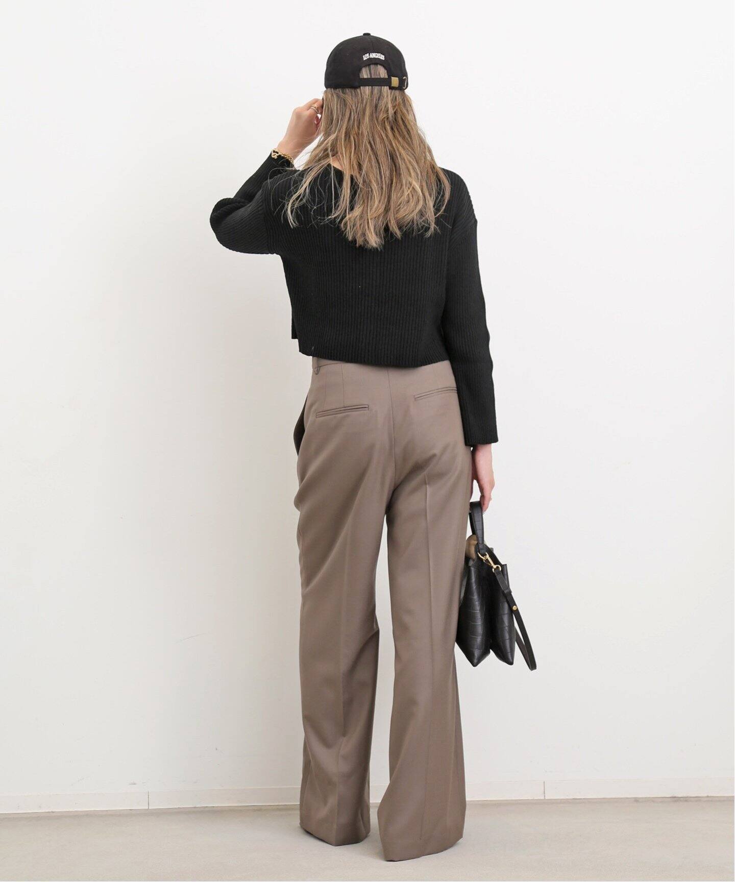 Boucle 2way Short Cardigan（ニット／セーター）｜L