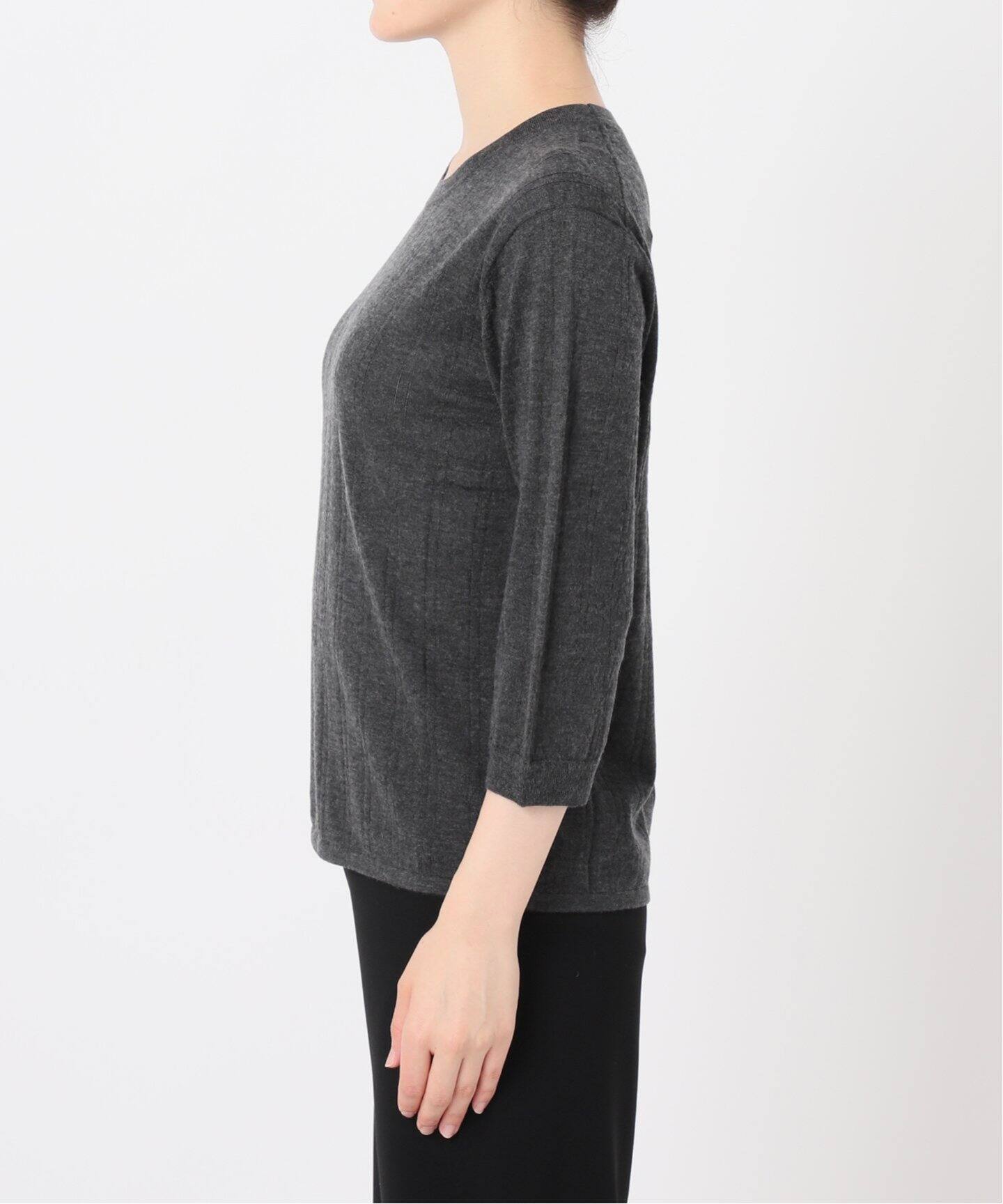 Cashmere Silk Knit Pullover（ニット／セーター）｜L