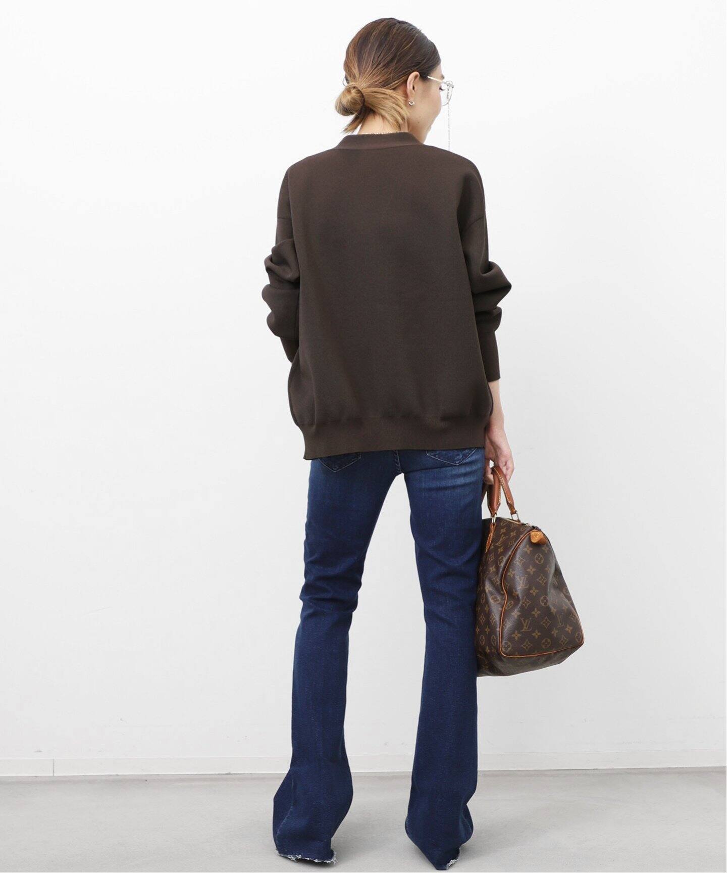 Knit Vneck Cardigan（カーディガン）｜L