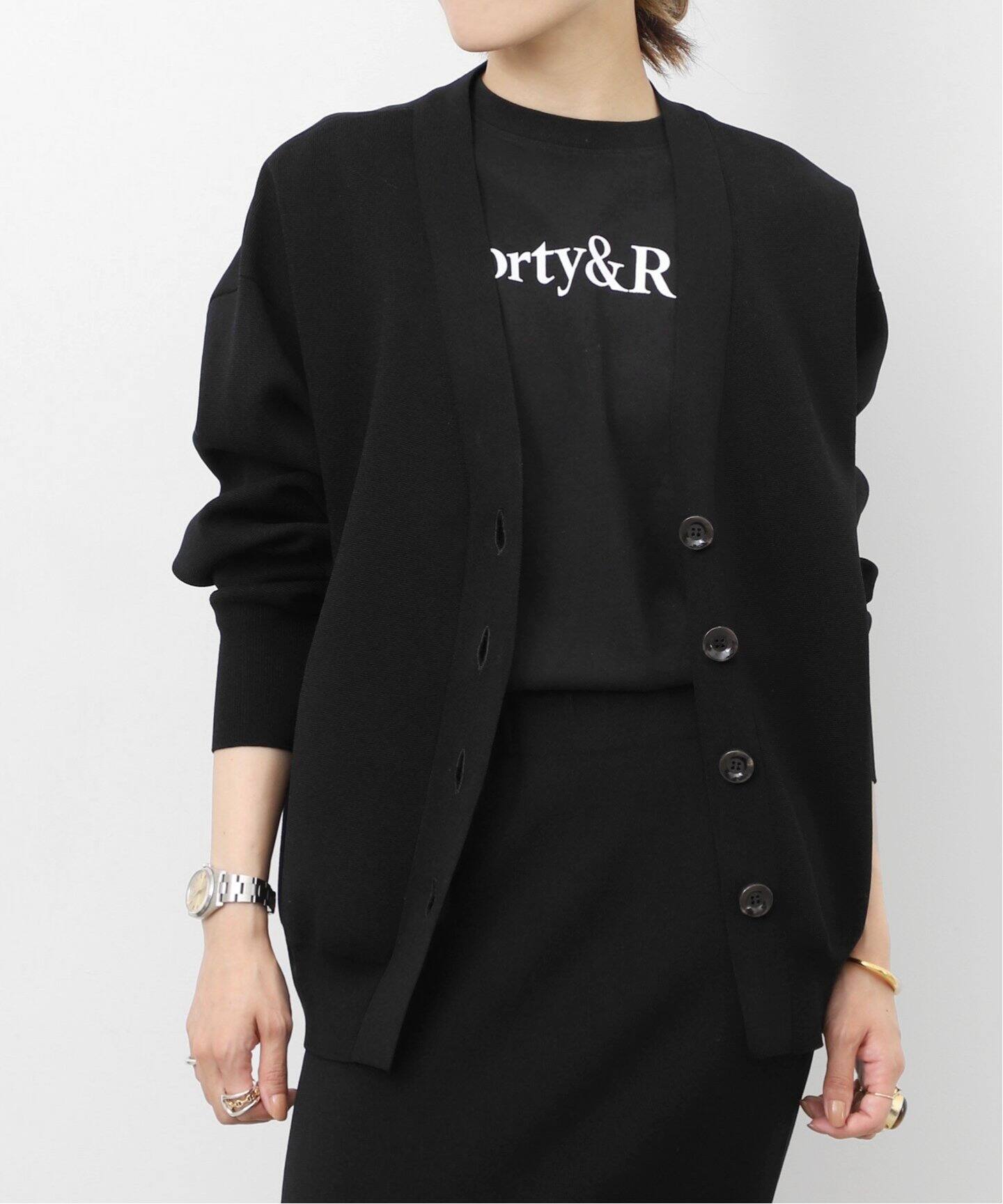 Knit Vneck Cardigan（カーディガン）｜L