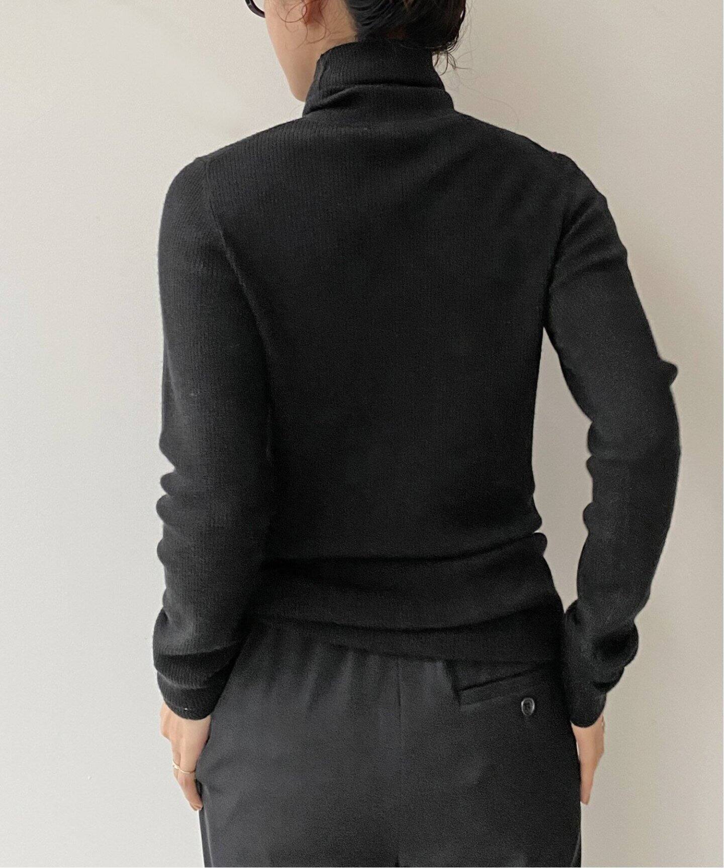 Rib Turtlneck Knit（ニット／セーター）｜L 