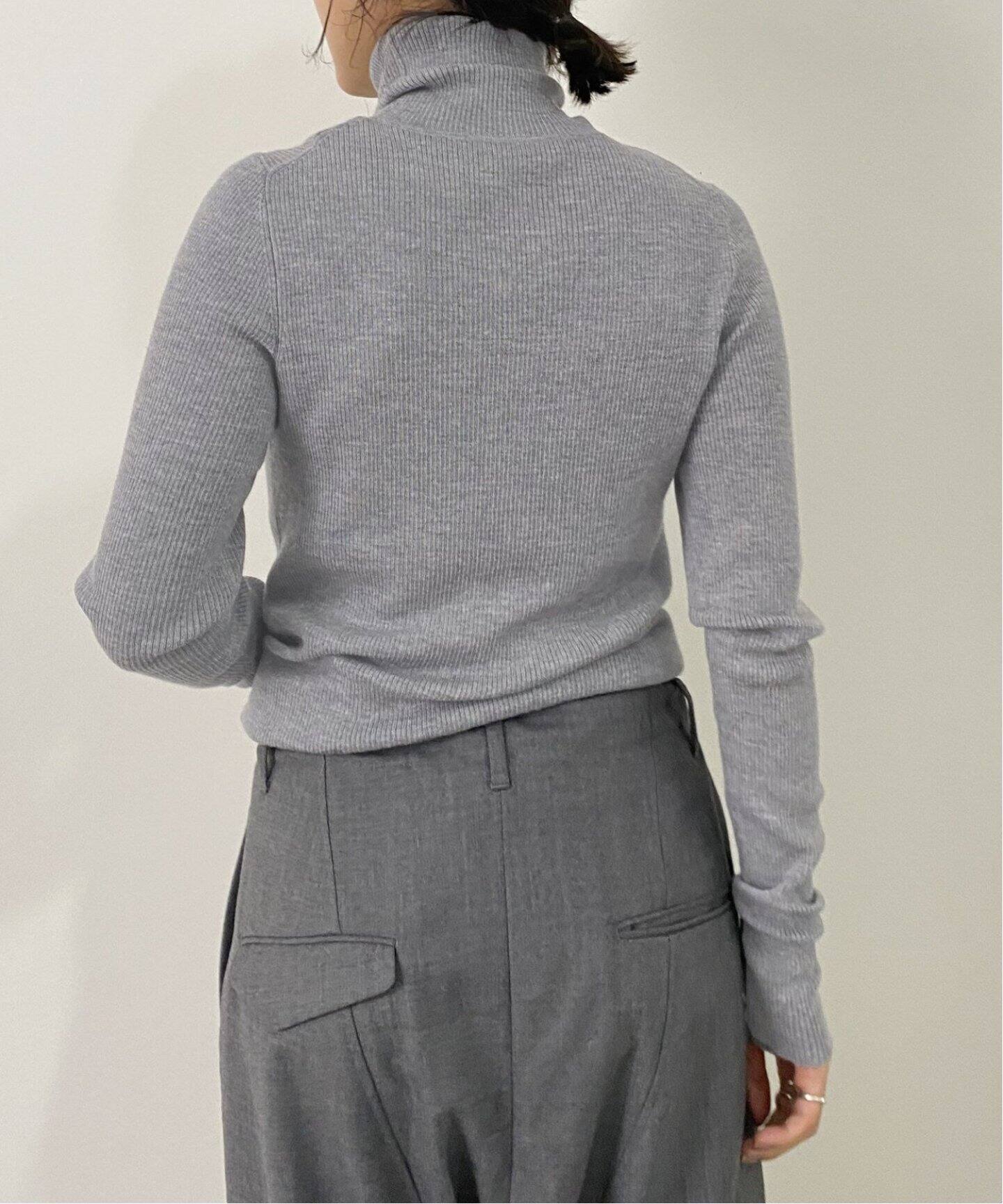 Rib Turtlneck Knit（ニット／セーター）｜L
