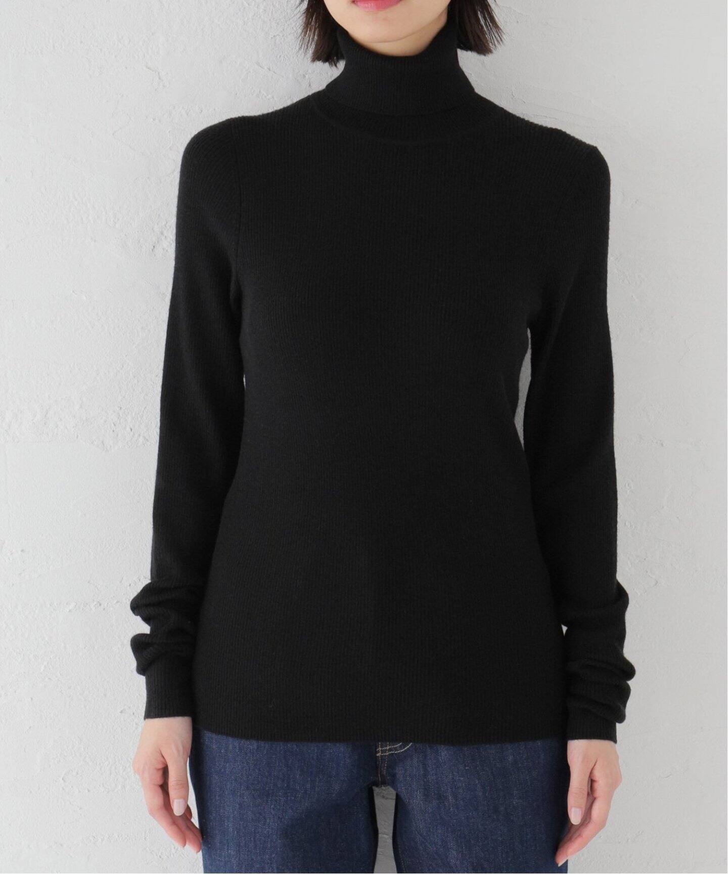 Rib Turtlneck Knit（ニット／セーター）｜L 