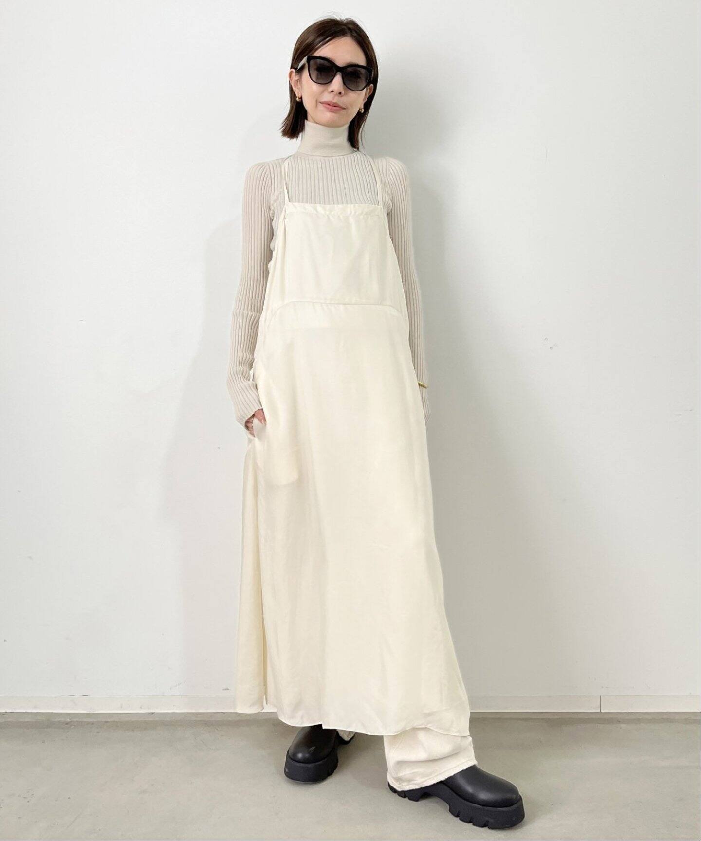 WIDE Rib Turtlneck Knit（ニット／セーター）｜L