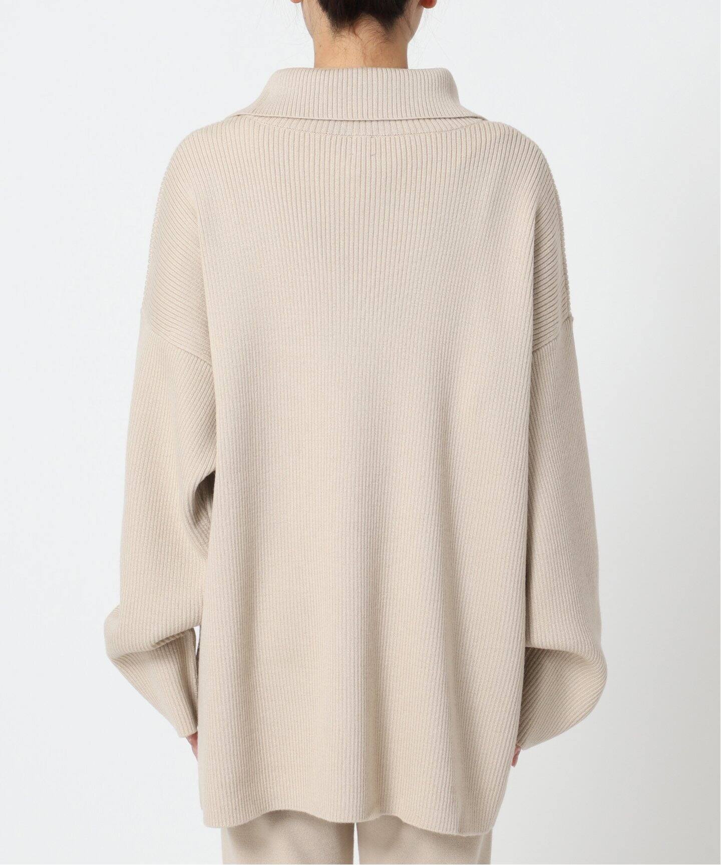 GOOD GRIEF!/グッドグリーフ】Knit Zipped Pullover（ニット／セーター  